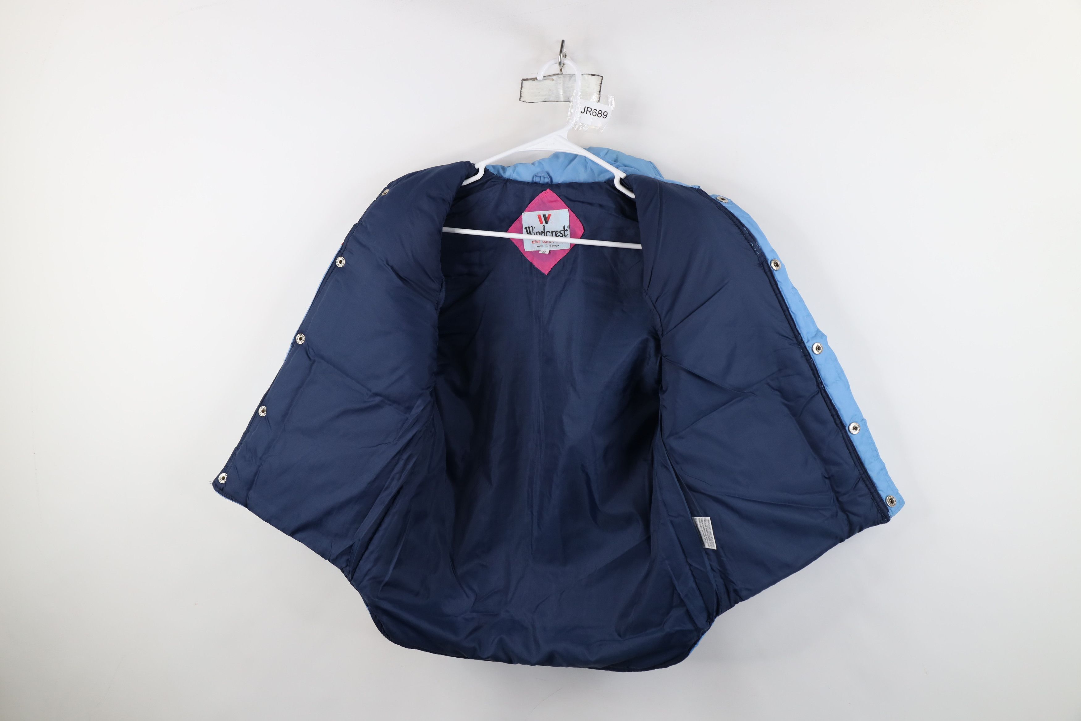 Vintage Vintage 70s Streetwear Block Western Puffer Vest Jacket Size US S / EU 44-46 / 1 - 10 Thumbnail