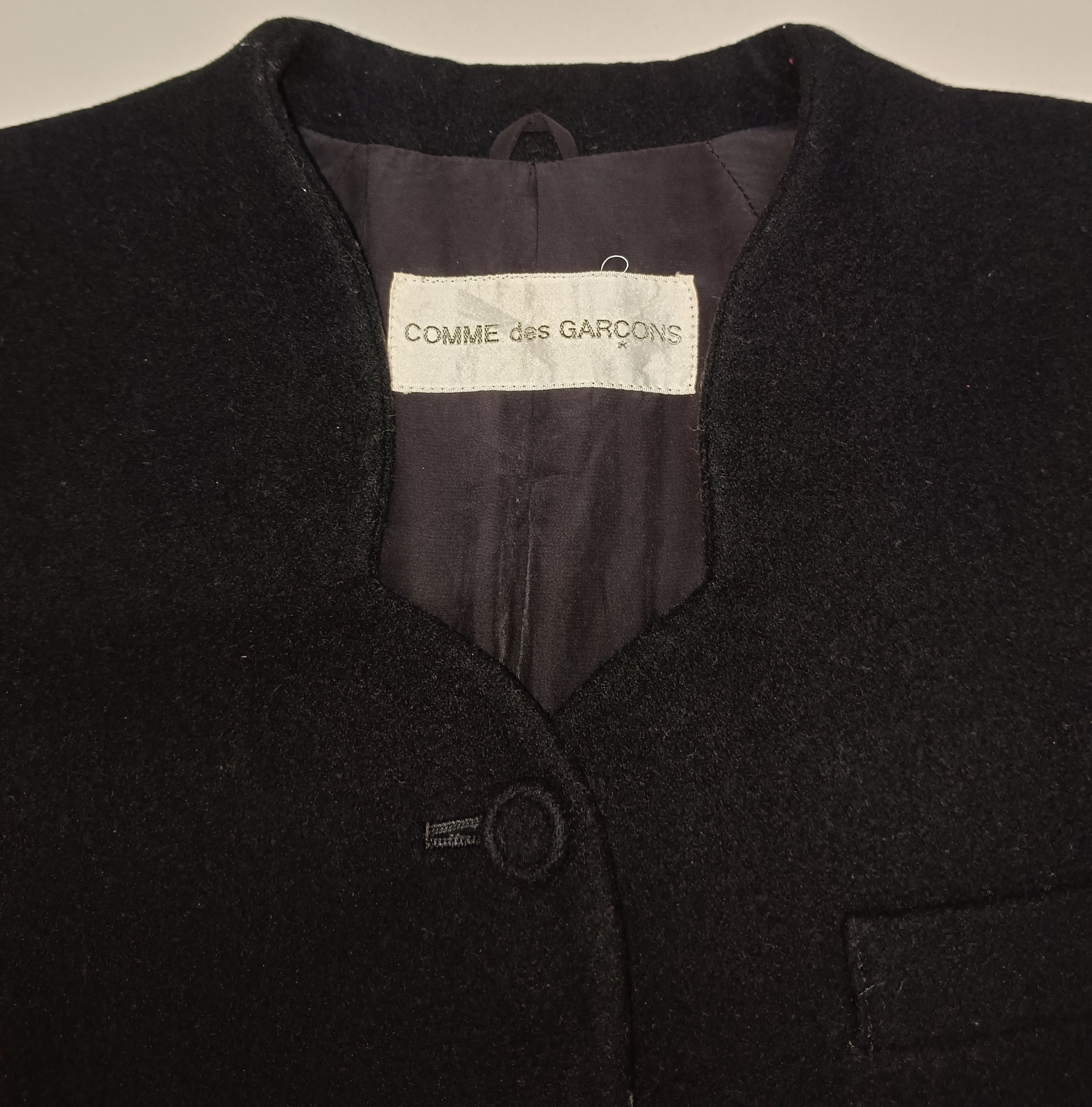 Comme des Garcons × Rei Kawakubo × Vintage Vintage 80s Comme des Garcons Rei Kawakubo Coat Jacket Size US L / EU 52-54 / 3 - 1 Thumbnail