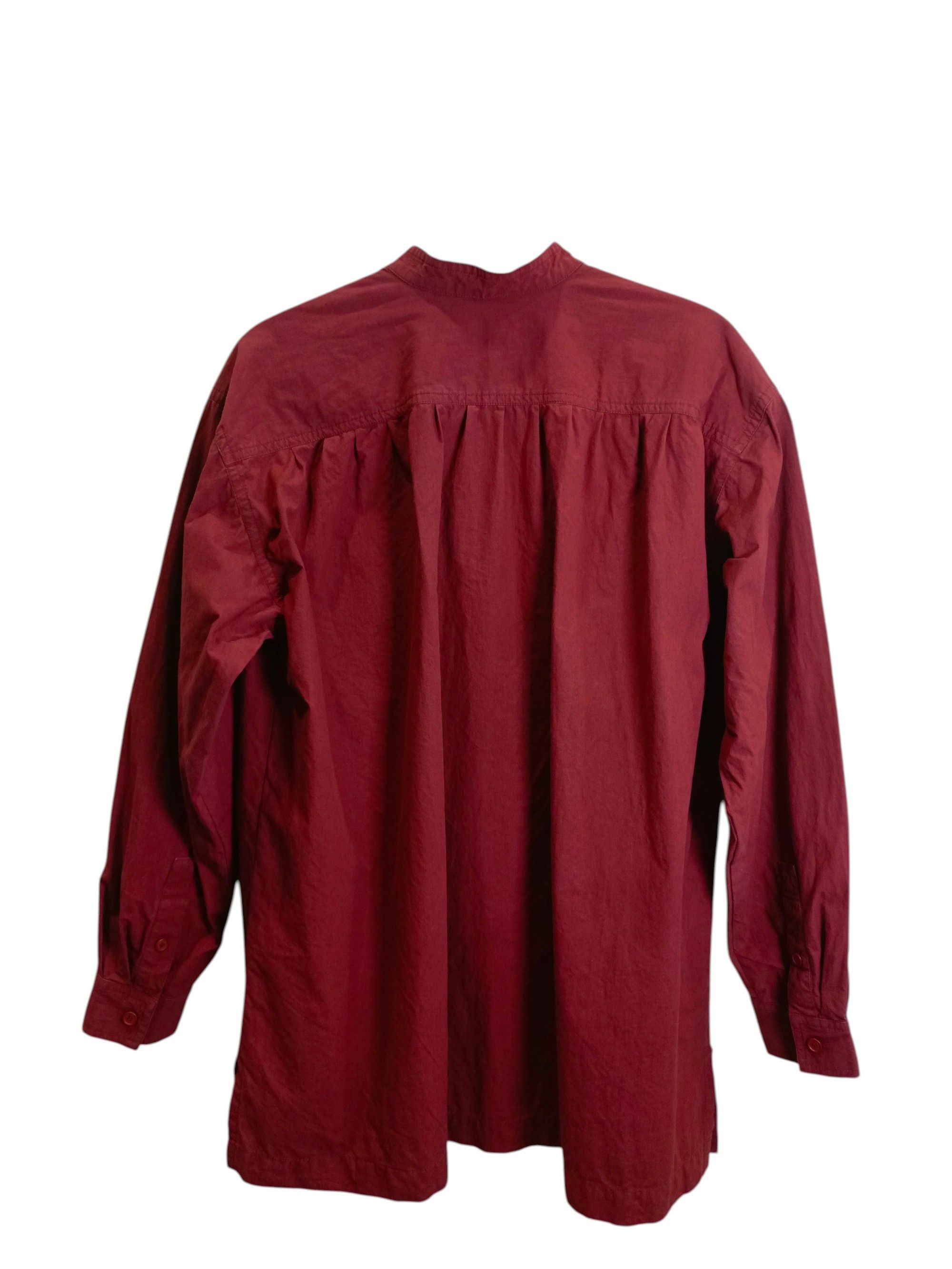 Issey Miyake Issey Miyake Collarless Double Pocket Shirt Size US M / EU 48-50 / 2 - 4 Thumbnail