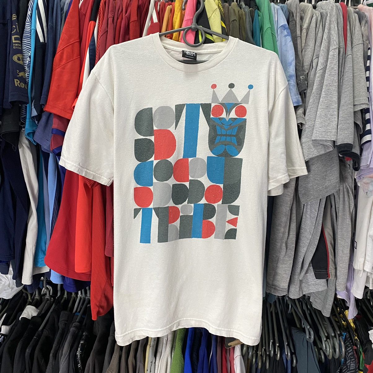 Stussy Vintage Stussy Tiki Tribe Big logo y2k rare tee Size US M / EU 48-50 / 2 - 1 Thumbnail
