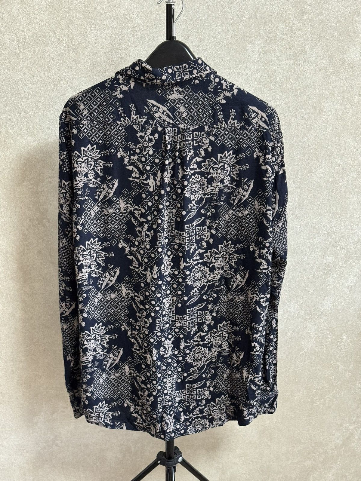 Diesel Vintage Diesel Button Up Shirt Geometric Print Size XL Size US XL / EU 56 / 4 - 12 Thumbnail