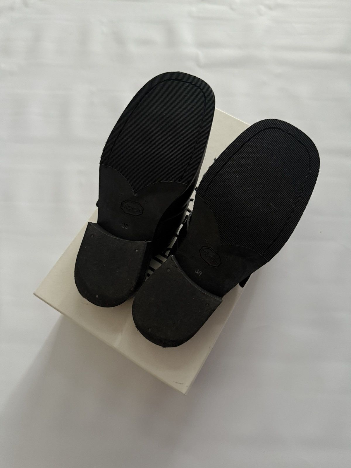 Our Legacy Camion Mule Black Leather