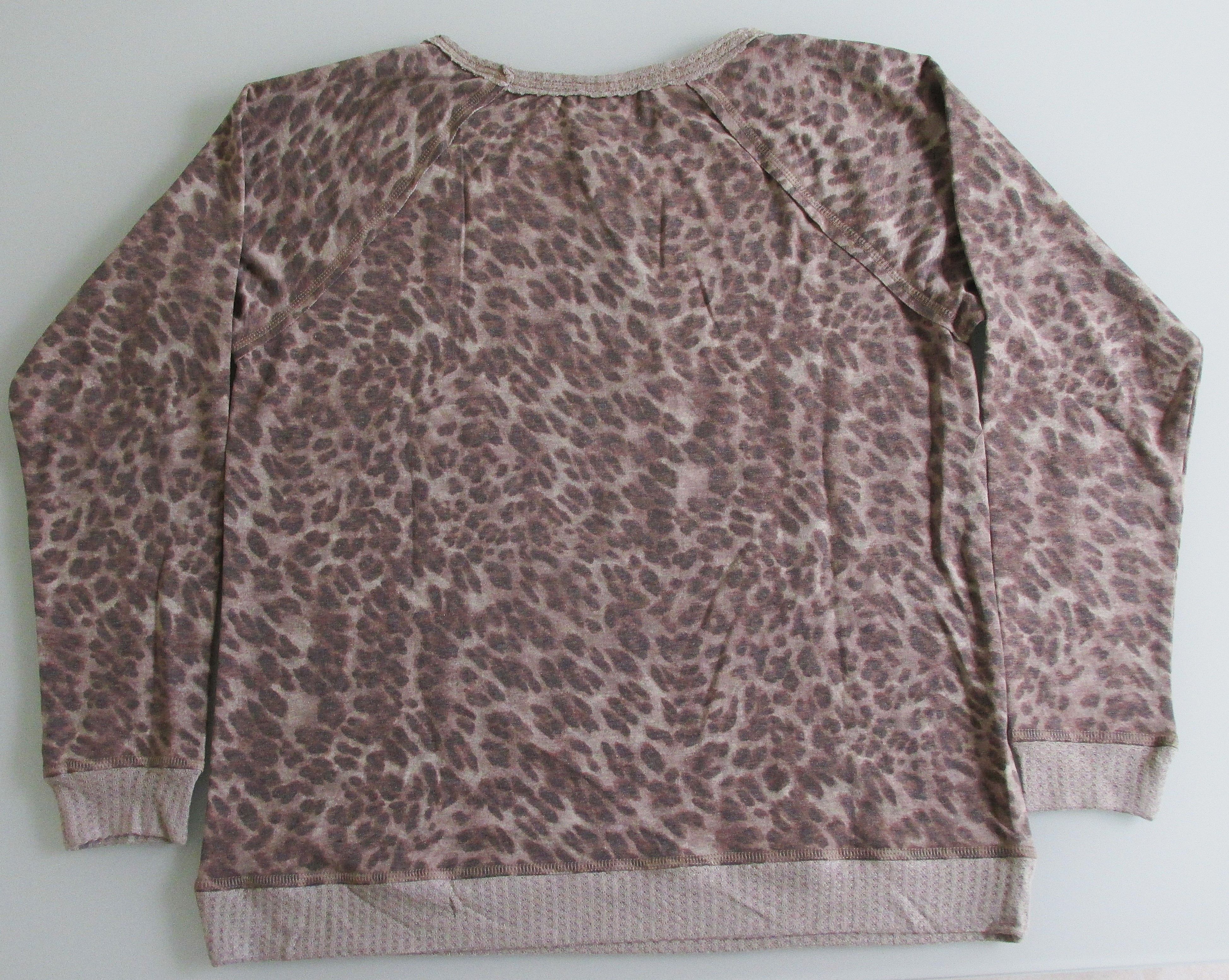 Other Knox Rose (NWT)Women's Animal Print Sweatshirt Size Medium Size M / US 6-8 / IT 42-44 - 6 Thumbnail