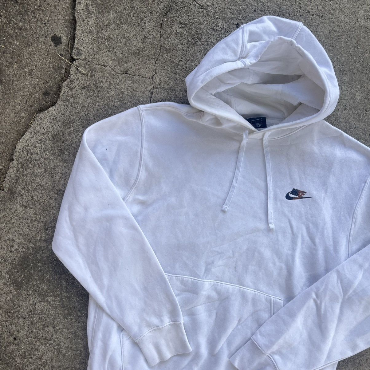 Nike × Vintage Nike Vintage Zip Hoodie Big Logo Mini Swoosh Y2k Style Size US L / EU 52-54 / 3 - 4 Thumbnail