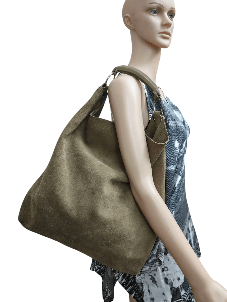 Leather Unbrand Leather Handbag Size ONE SIZE - 1 Thumbnail