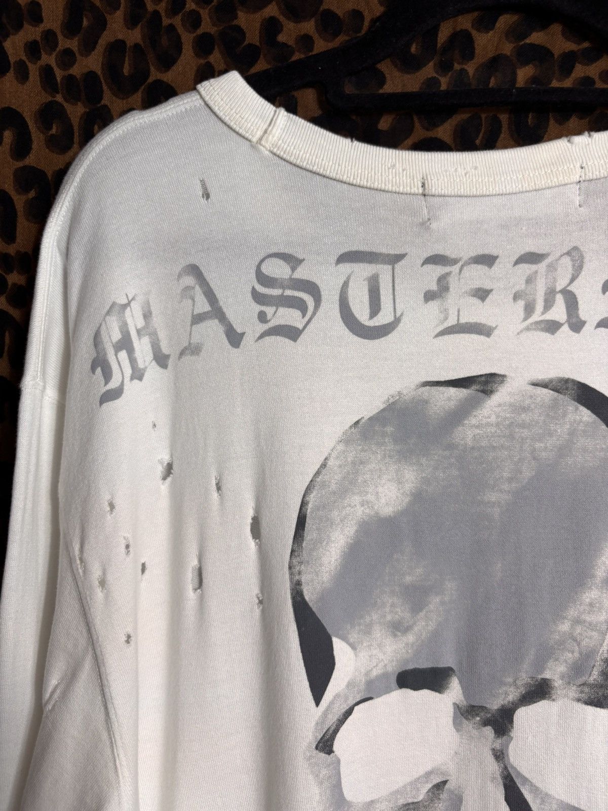 Mastermind Japan Mastermind Japan Distressed Long Sleeve Size US L / EU 52-54 / 3 - 16 Thumbnail