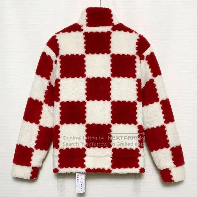 Louis Vuitton Louis Vuitton x Nigo2 SS22 Checkerboard Shearling Jacket. Size US M / EU 48-50 / 2 - 2 Thumbnail