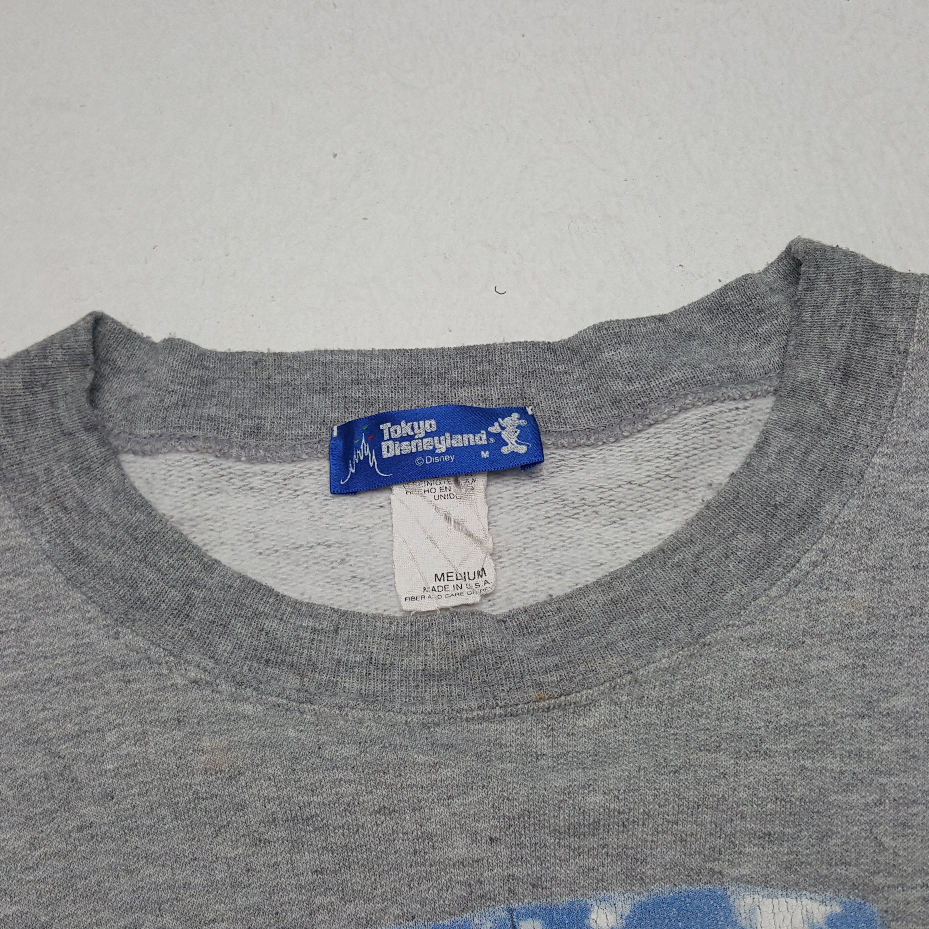 Disney × Mickey Mouse × Vintage Vintage Mickey Mouse Tokyo Disneyland Promo Sweatshirt Size US M / EU 48-50 / 2 - 5 Thumbnail