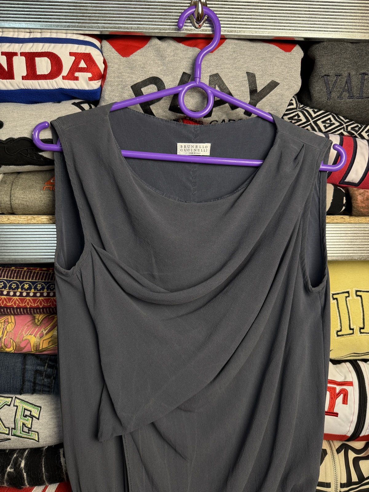Brunello Cucinelli brunello cucinelli vintage cashmere maxi dress-sweater Size M / US 6-8 / IT 42-44 - 3 Thumbnail
