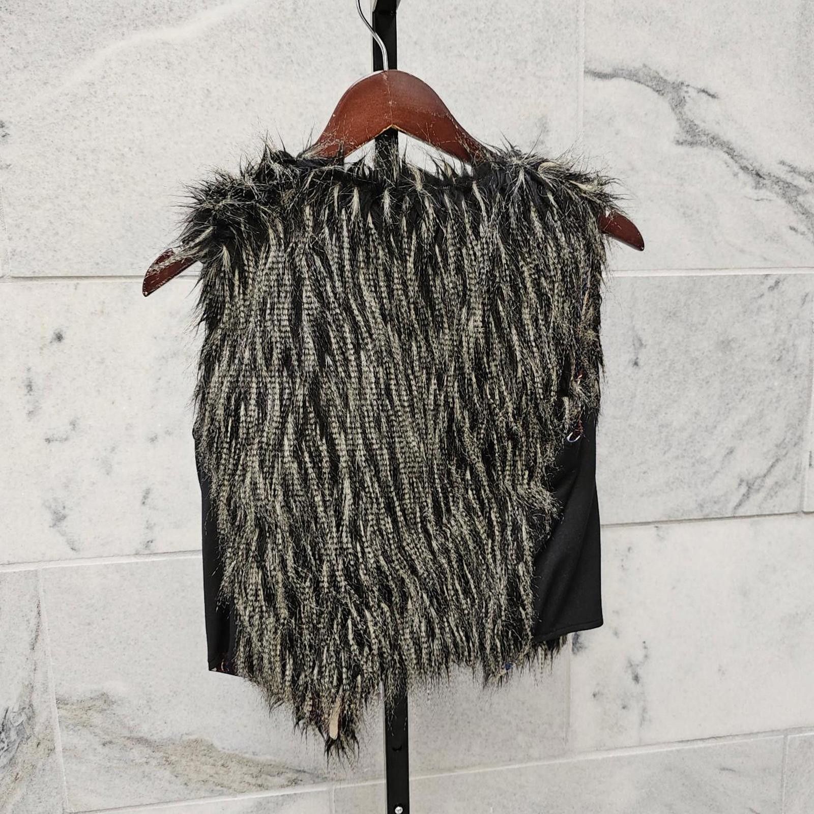 Designer Miss Me Women's Faux Fur Vest Size S / US 4 / IT 40 - 7 Thumbnail