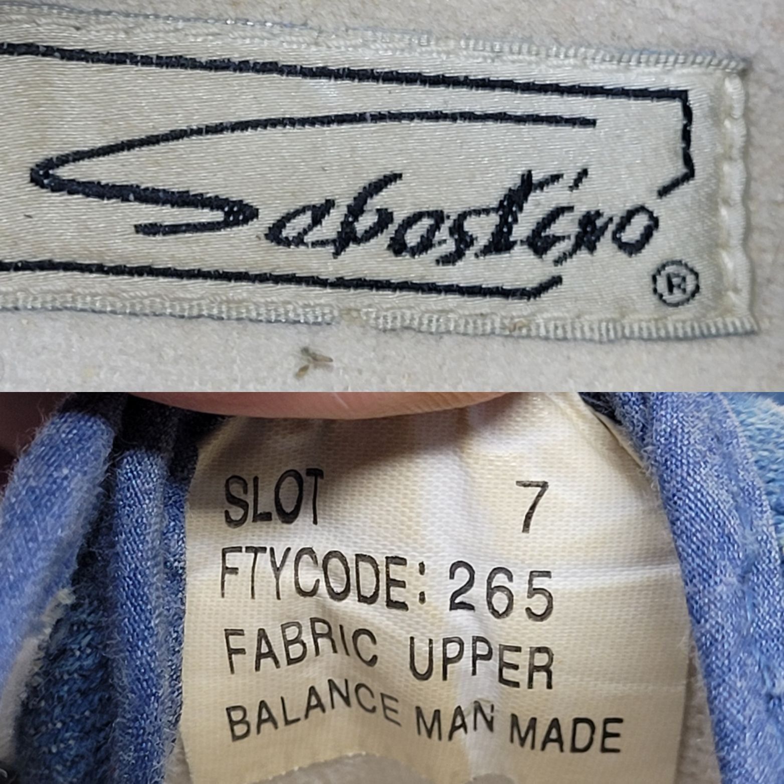 Vintage Vintage Novelty Sneakers 7 Blue Denim Lucky Cards Gambler Size US 7 / IT 37 - 3 Thumbnail