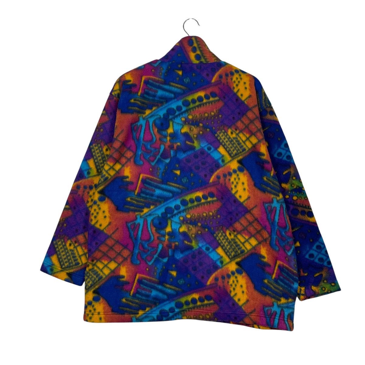 Japanese Brand Garde Multicolor Abstract Jacket Size US L / EU 52-54 / 3 - 7 Thumbnail