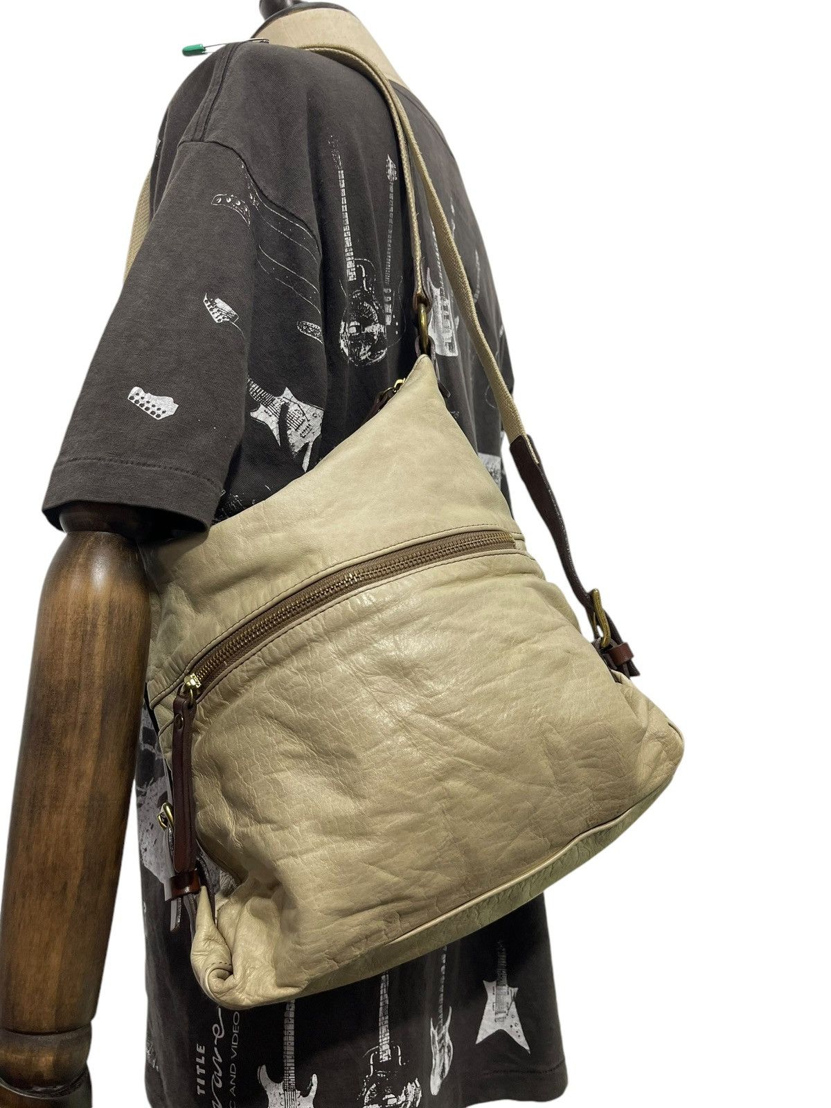 Genuine Leather Full Leather Unknown Japan Shoulder Bag 4🟩 Size ONE SIZE - 2 Thumbnail