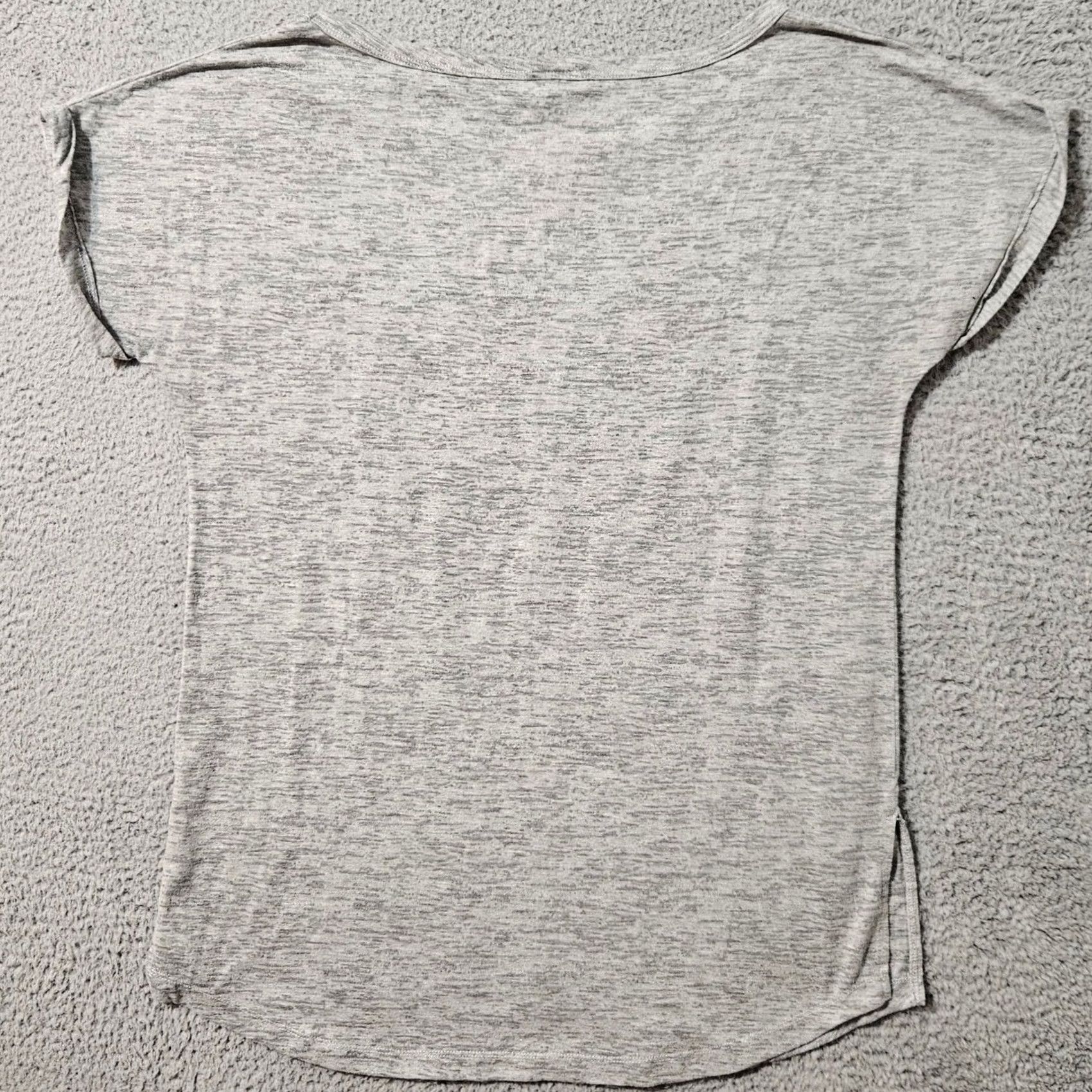 Harley Davidson Harley Davidson Womens XL Ralph Marlin Cotton Short Sleeve Pullover T-Shirt Gray Size XL / US 12-14 / IT 48-50 - 2 Thumbnail