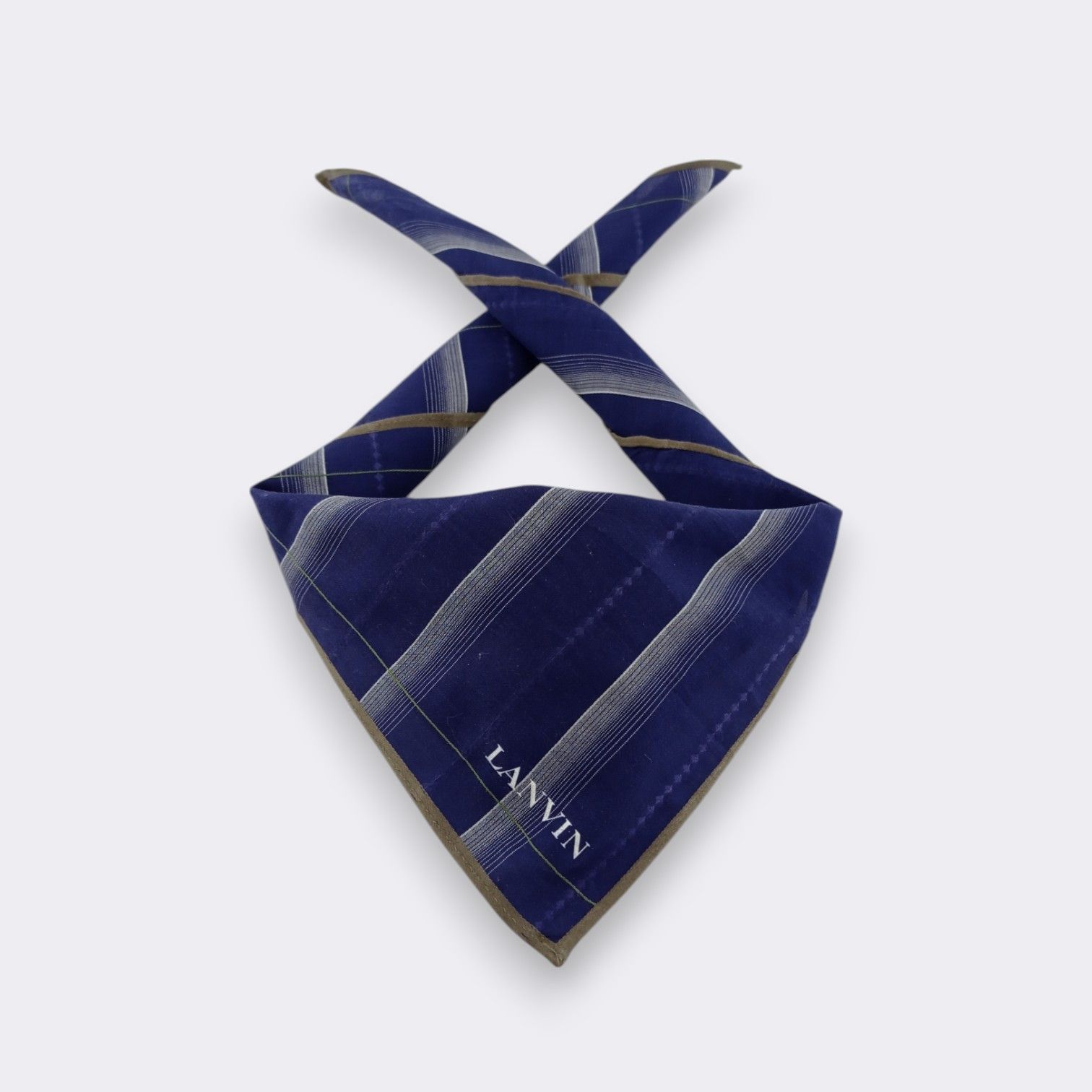 Lanvin × Vintage Vintage Lanvin Handkerchief Neckerchief Bandana H003I Size ONE SIZE - 1 Thumbnail
