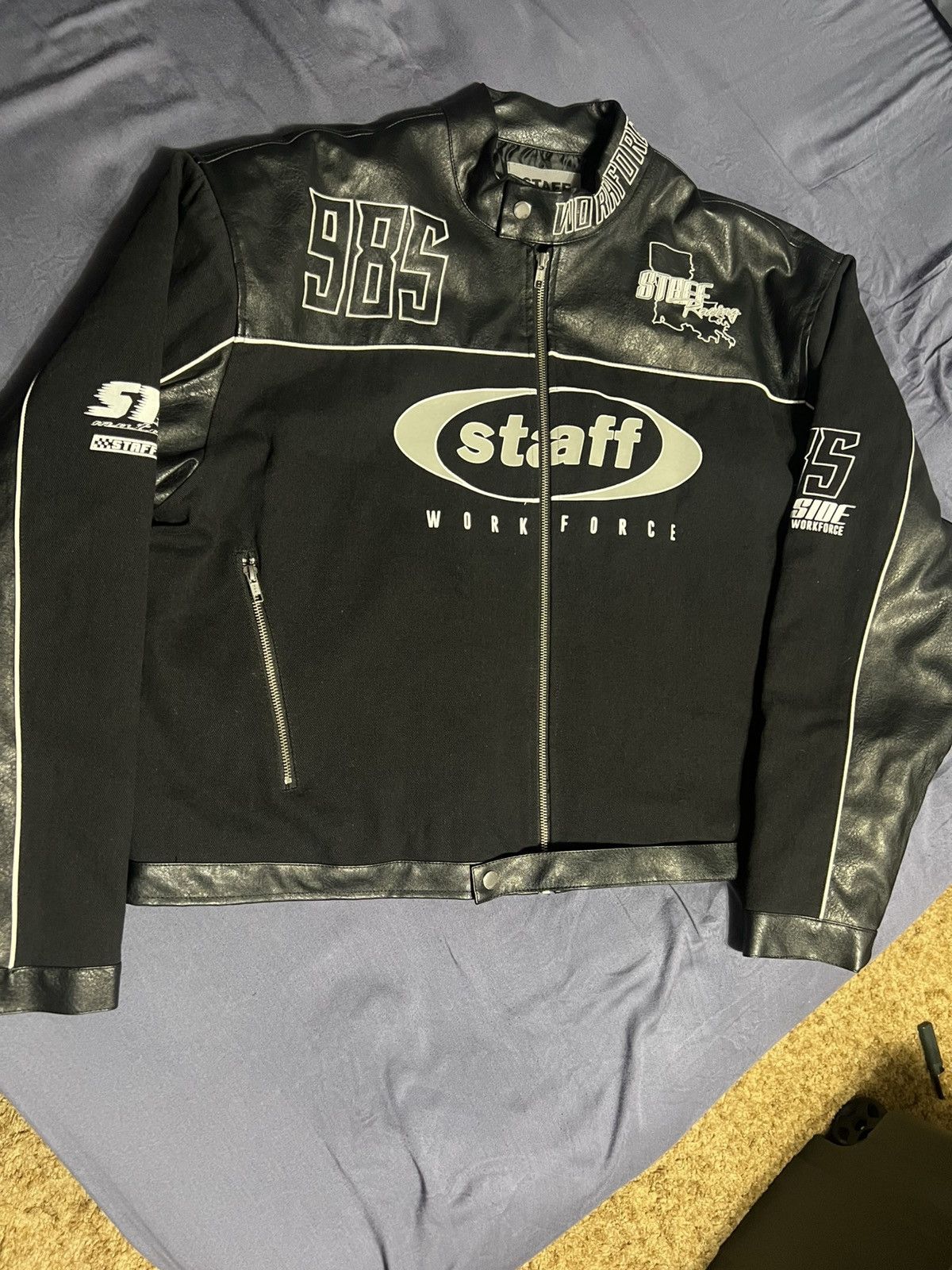 STAFF WORKFORCE STAFF “First Never Last” motorcycle jacket Size US L / EU 52-54 / 3 - 1 Thumbnail