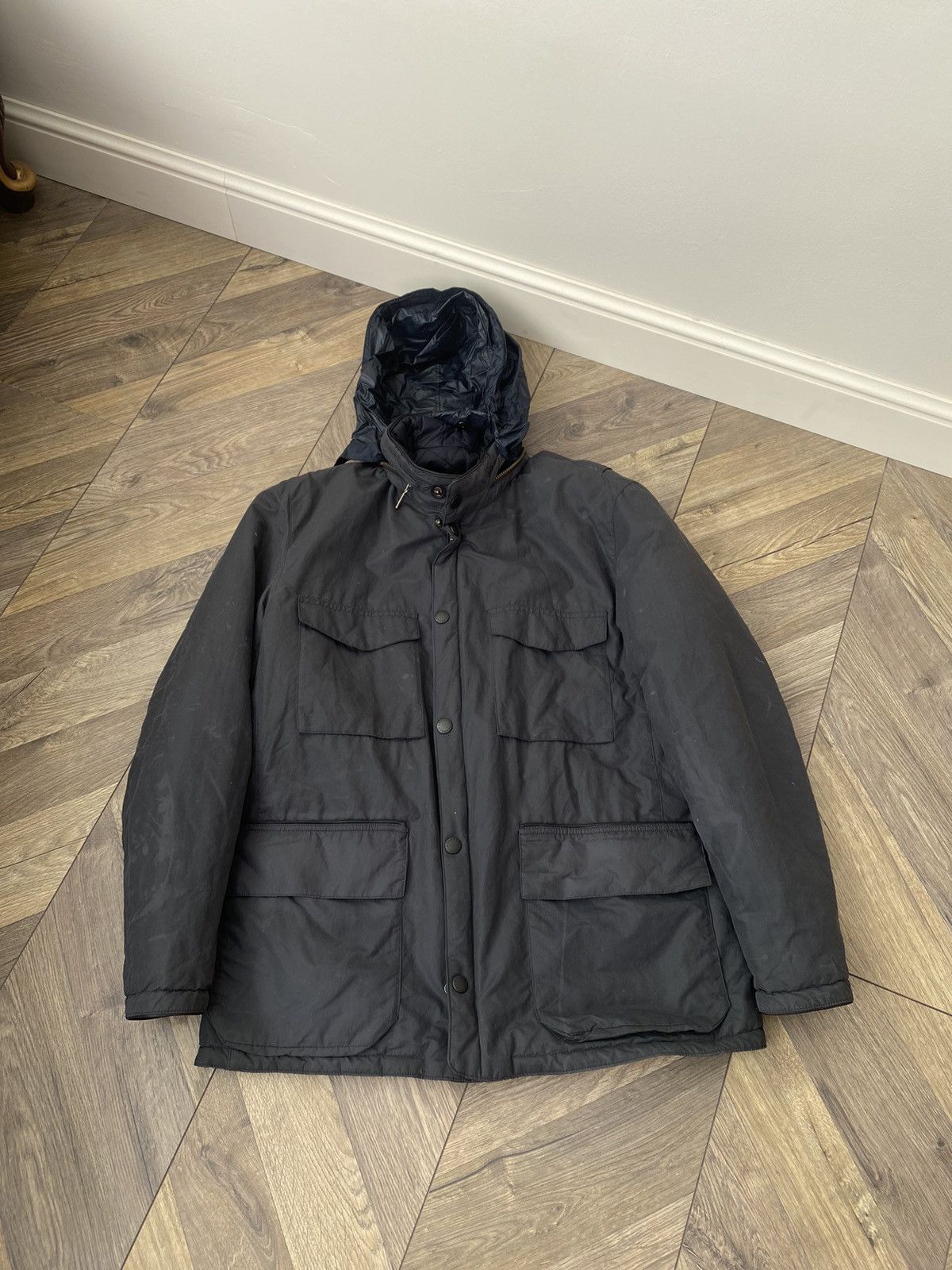 Barbour × Vintage Vintage Barbour 2 sided Jacket Size US L / EU 52-54 / 3 - 2 Thumbnail