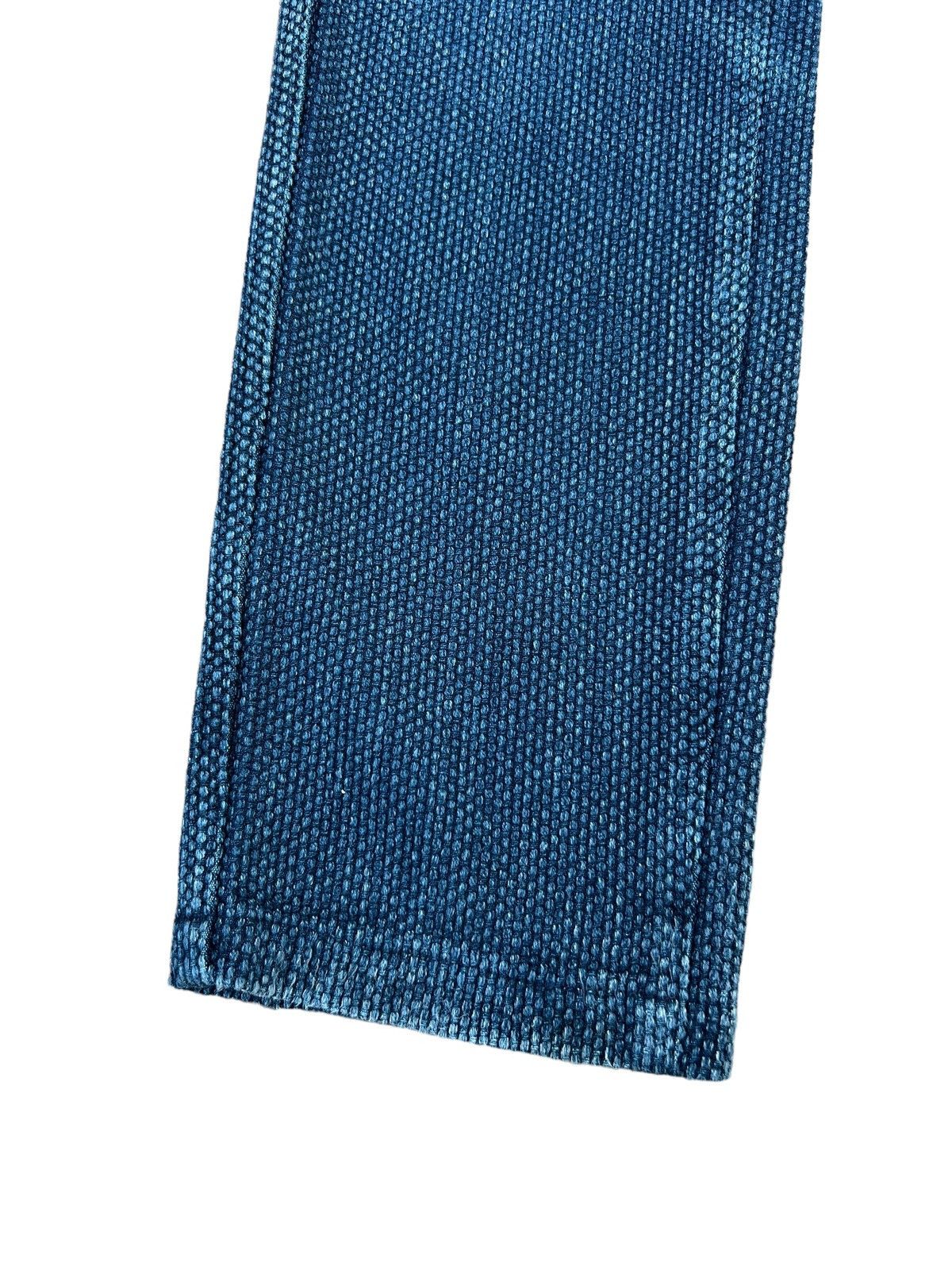 Indigo Blue Trick Japan Fade Indigo Kendo Sashiko Chinos Pant Size US 29 - 8 Thumbnail