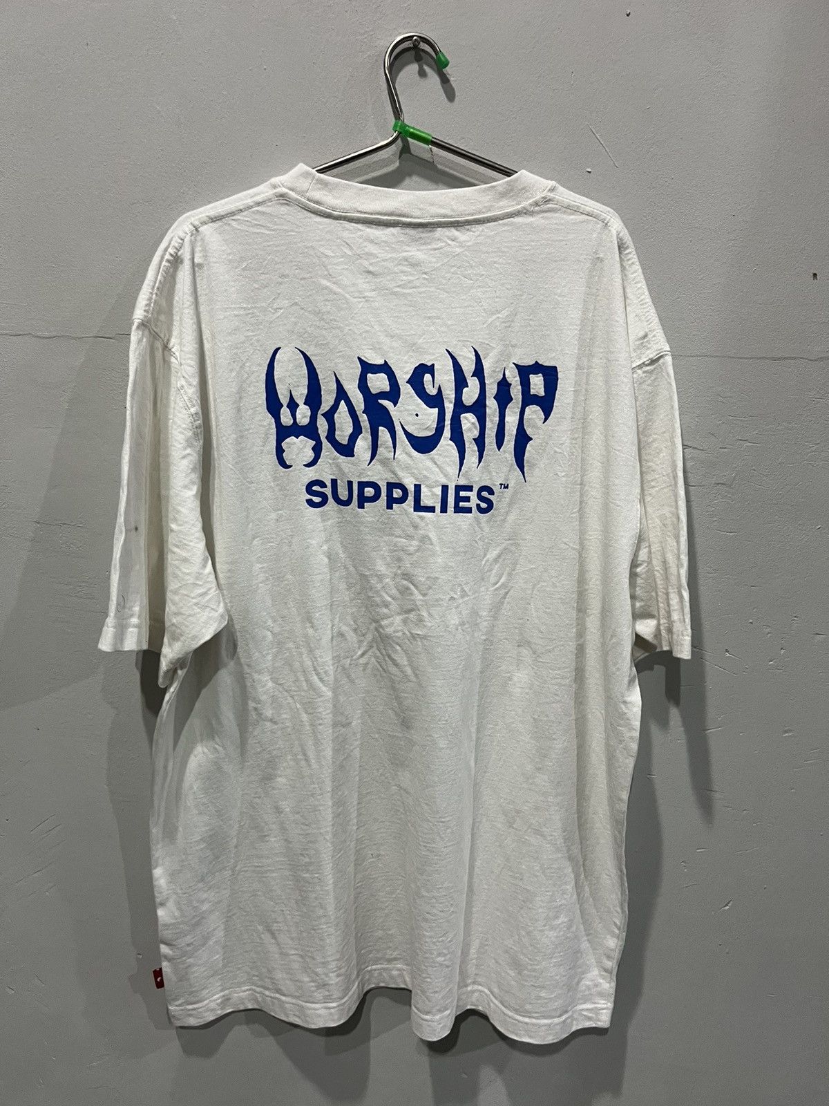 Band Tees WORSHIP SUPPLIES Skull Gore Horror Just Like CH Oversized T Size US XL / EU 56 / 4 - 4 Thumbnail