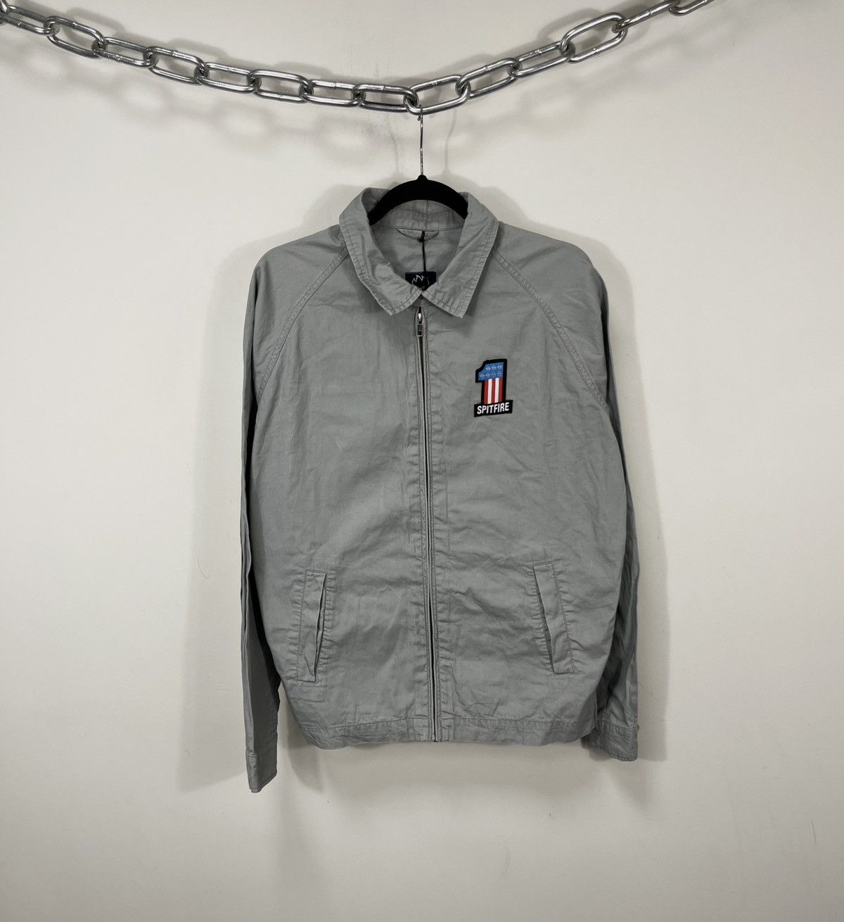 Spitfire Vintage Spitfire NEW Hype Y2K Gray Skate Jacket Size US M / EU 48-50 / 2 - 1 Thumbnail