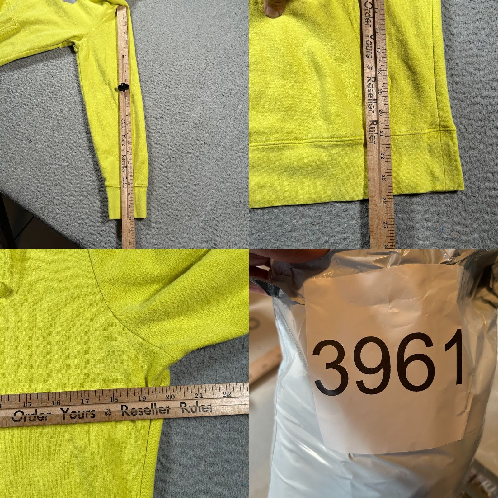 The North Face VINTAGE? No. The North Face Hoodie Womens M Lemon Yellow Logo Fleece Lined Sweatshirt Size M / US 6-8 / IT 42-44 - 8 Thumbnail