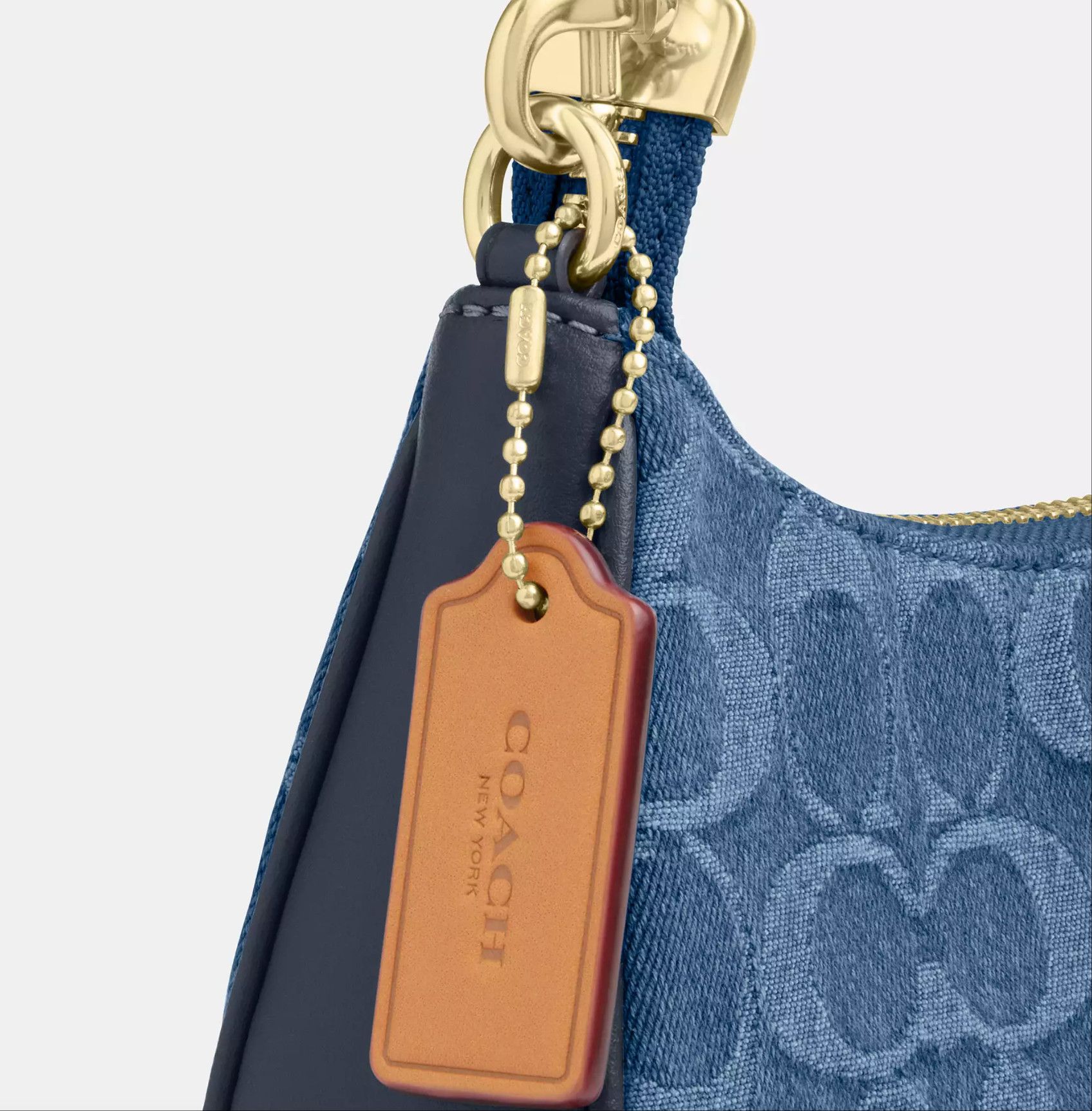Coach Teri Mini Crossbody Bag In Signature Denim CDQ25 Size ONE SIZE - 17 Thumbnail