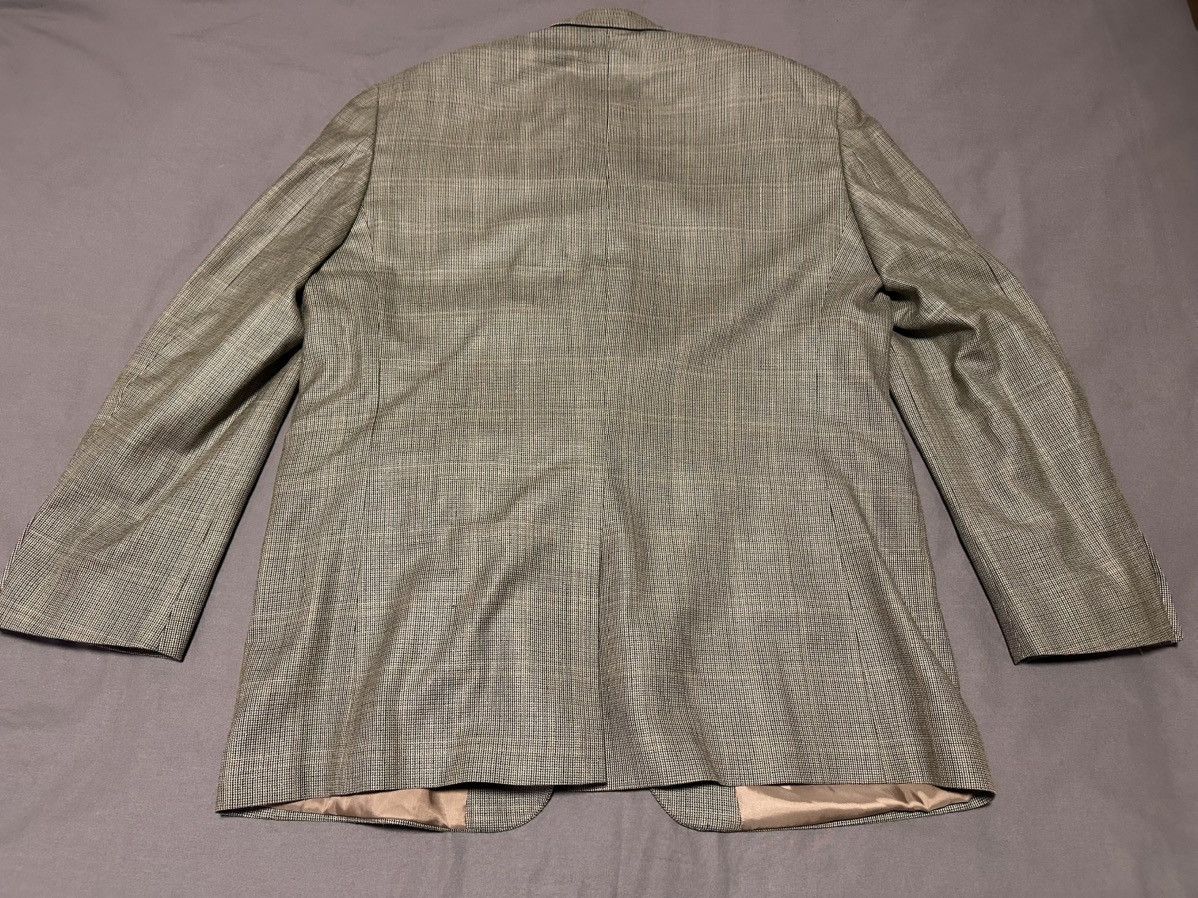 Lauren Ralph Lauren Lauren Ralph Lauren Wool & Silk Houndstooth Brown Blazer Size 42R - 8 Thumbnail
