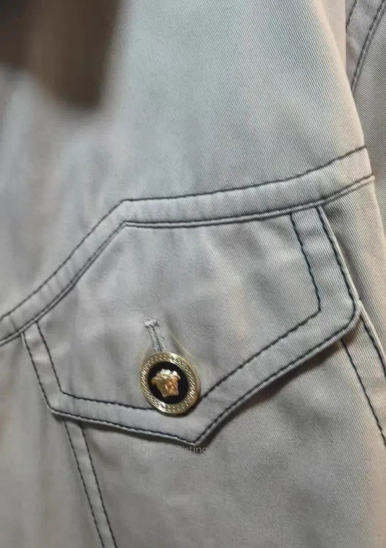 Versace Versace Men's khaki jacket Size US L / EU 52-54 / 3 - 5 Thumbnail