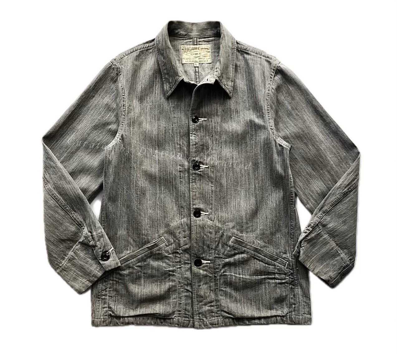 Vintage Vintage Sugar Cane 2000s Denim Chore Jacket Size US M / EU 48-50 / 2 - 1 Thumbnail