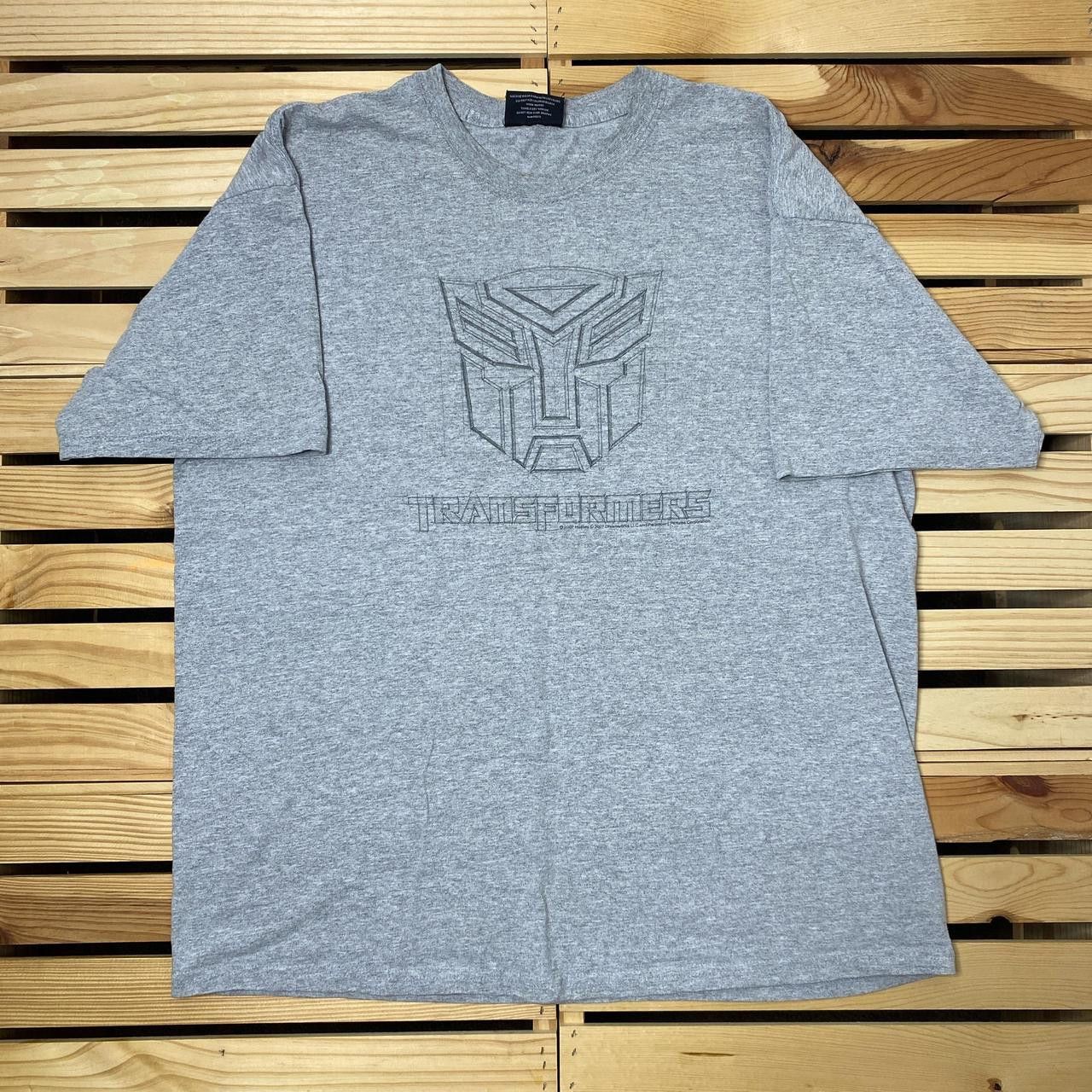 Steve And Barrys Vintage Transformers Gray Movie Promo Tee Size XL Size US XL / EU 56 / 4 - 1 Thumbnail