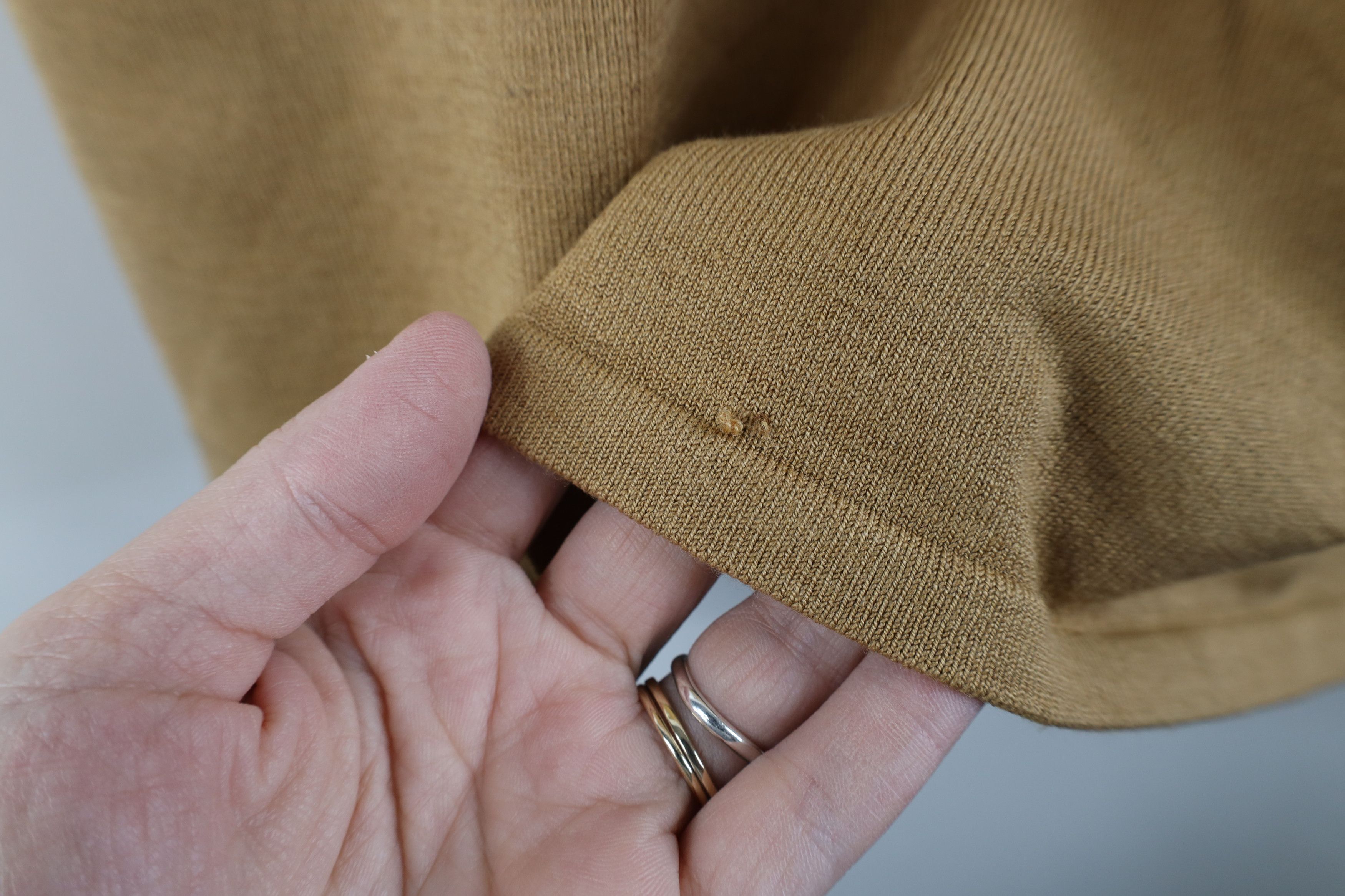 Vintage Deadstock Vintage 90s Streetwear Knit Short Sleeve Sweater Size 3XL / US 20-22 - 4 Thumbnail