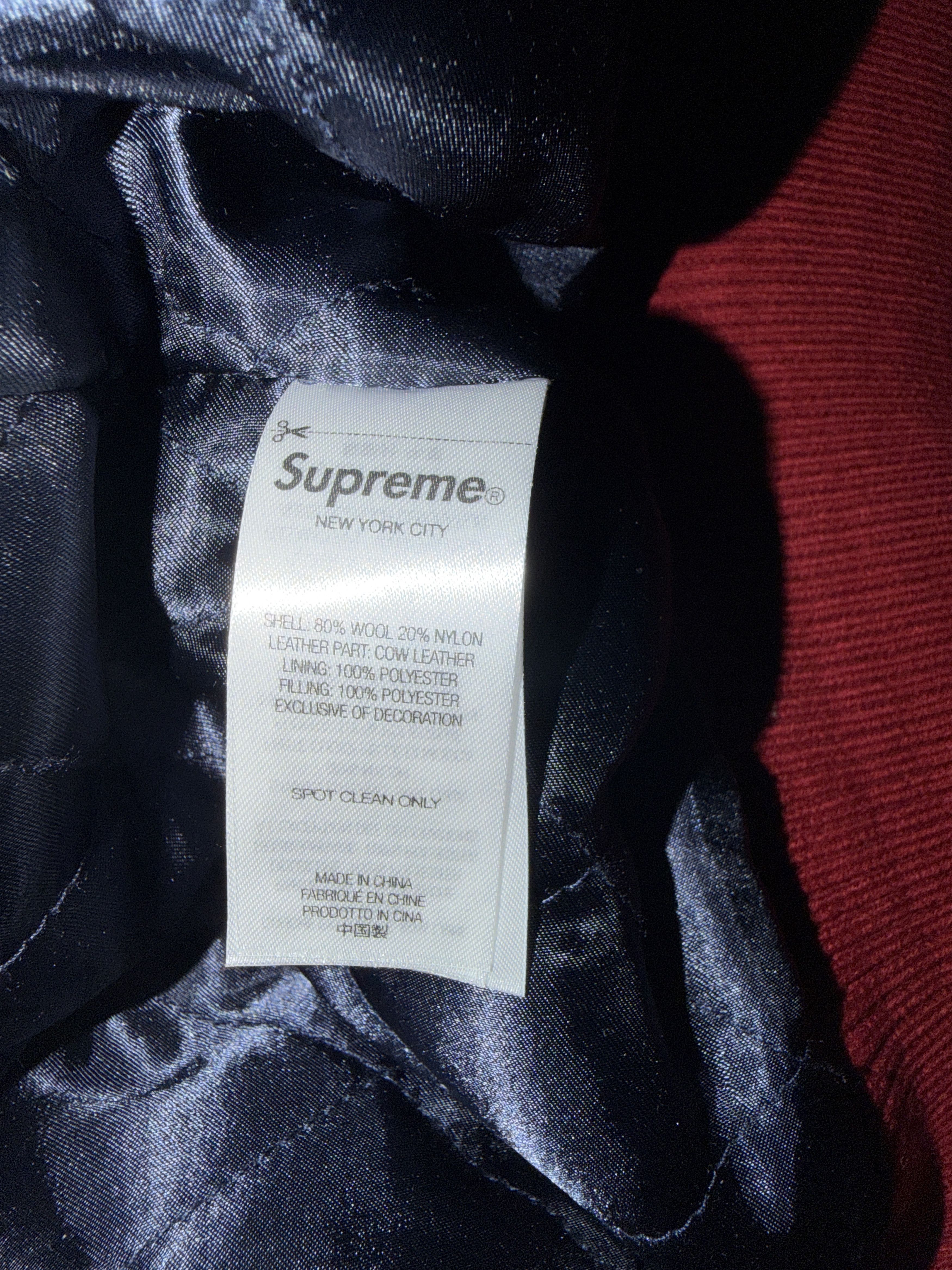 Supreme Supreme drilll team varsity Size US S / EU 44-46 / 1 - 8 Thumbnail