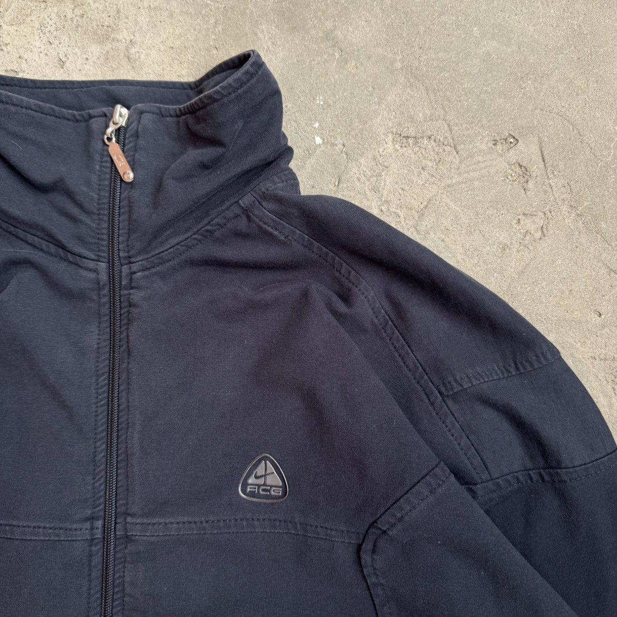 Nike × Nike ACG × Vintage Vintage Nike ACG Light Jacket In Navy Blue Size US XL / EU 56 / 4 - 5 Thumbnail