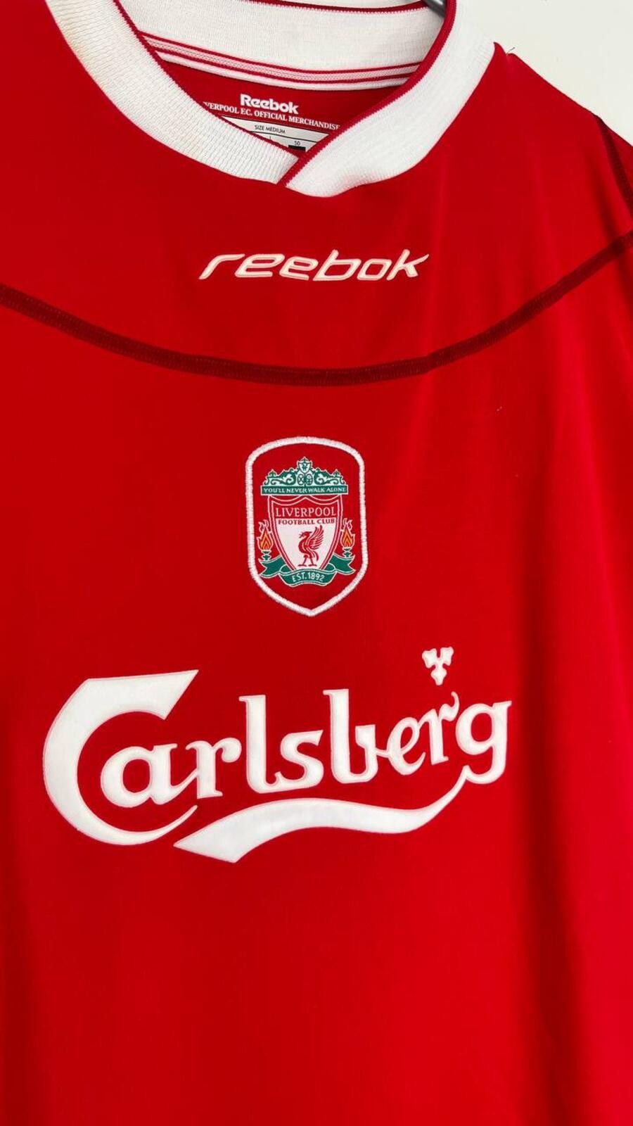Reebok Vintage Liverpool Reebok Carlsberg Football Jersey Y2K Size US M / EU 48-50 / 2 - 1 Thumbnail