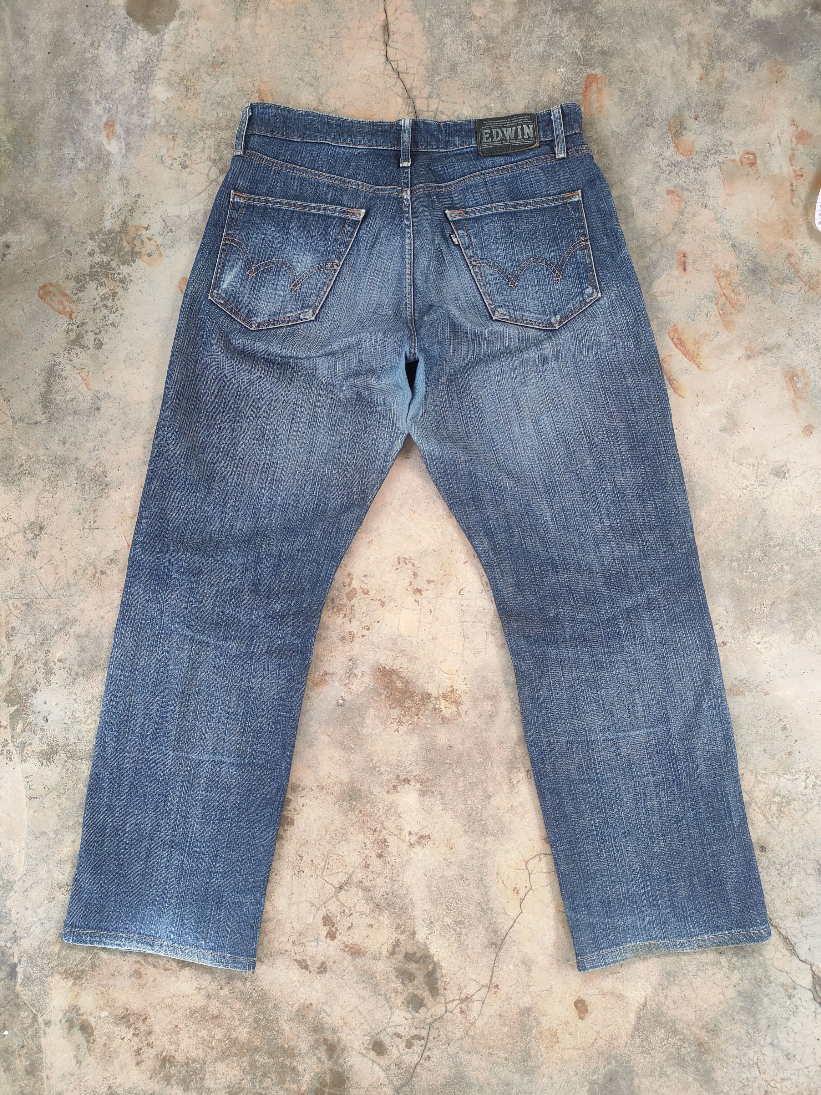 Edwin × Jean × Vintage W35 VINTAGE EDWIN FADED JEAN DENIM PANTS Size US 35 - 9 Thumbnail