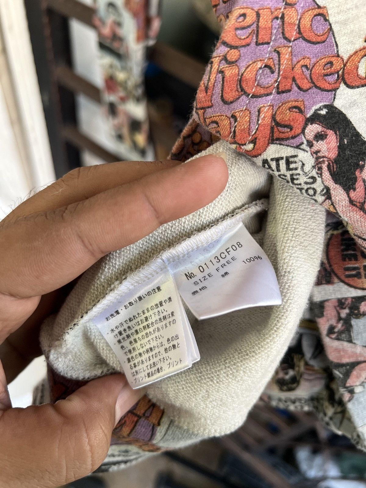 Hysteric Glamour vintage 2000's hysteric glamour wicked ways zip up hoodie Size ONE SIZE - 8 Thumbnail