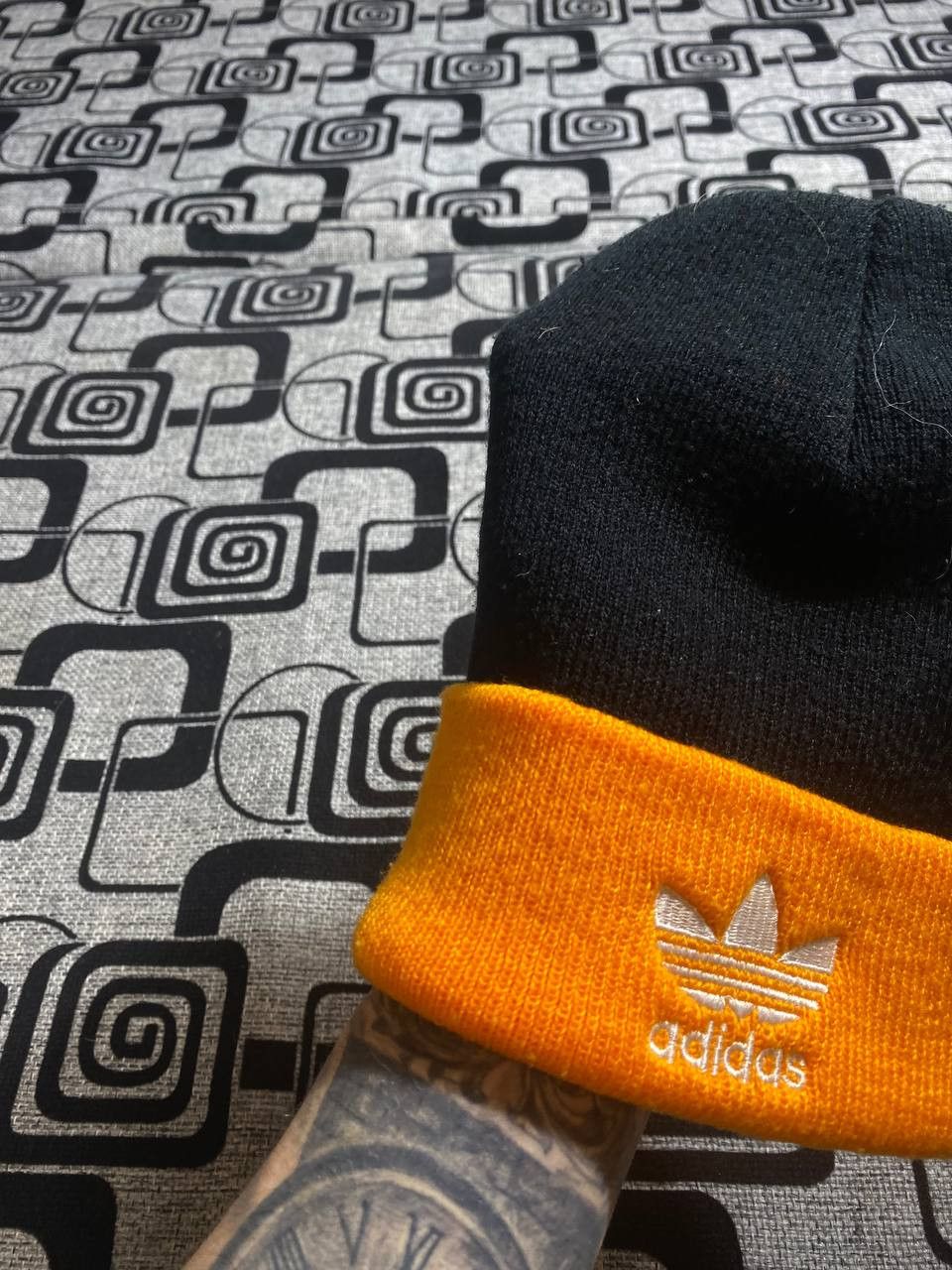 Adidas Vintage Fur Faux Fuzzy Y2k Ushanka Hat Size ONE SIZE - 8 Thumbnail