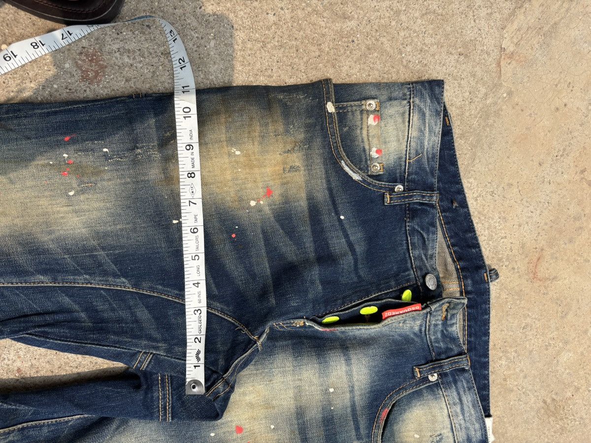 Dsquared2 Vintage DSQUARED2 Paint Splater slim jean Size US 32 / EU 48 - 7 Thumbnail