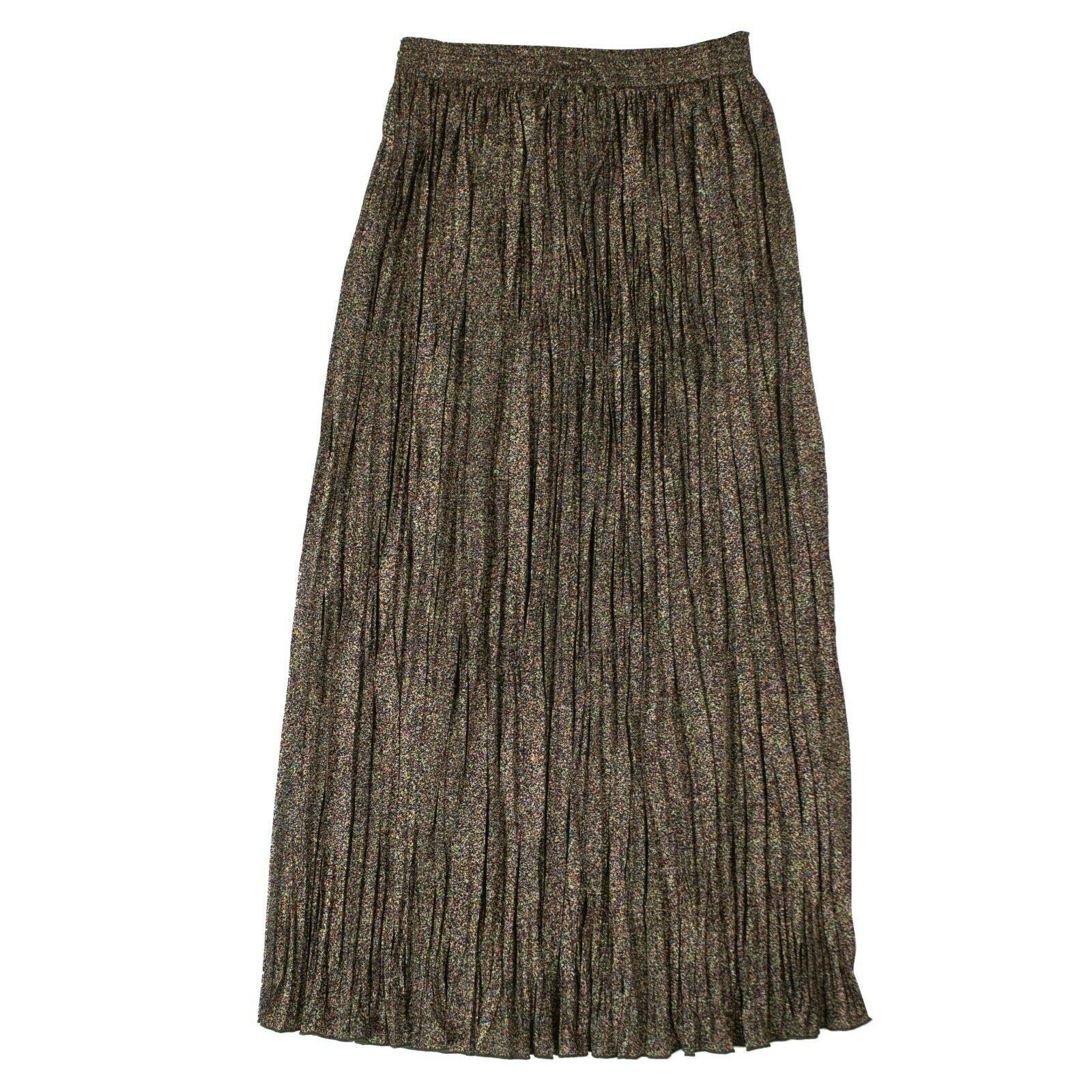 image of A P C NWT A_Plan_Application Multicolored Pleated Skirt S $840, Women's (Size 26)