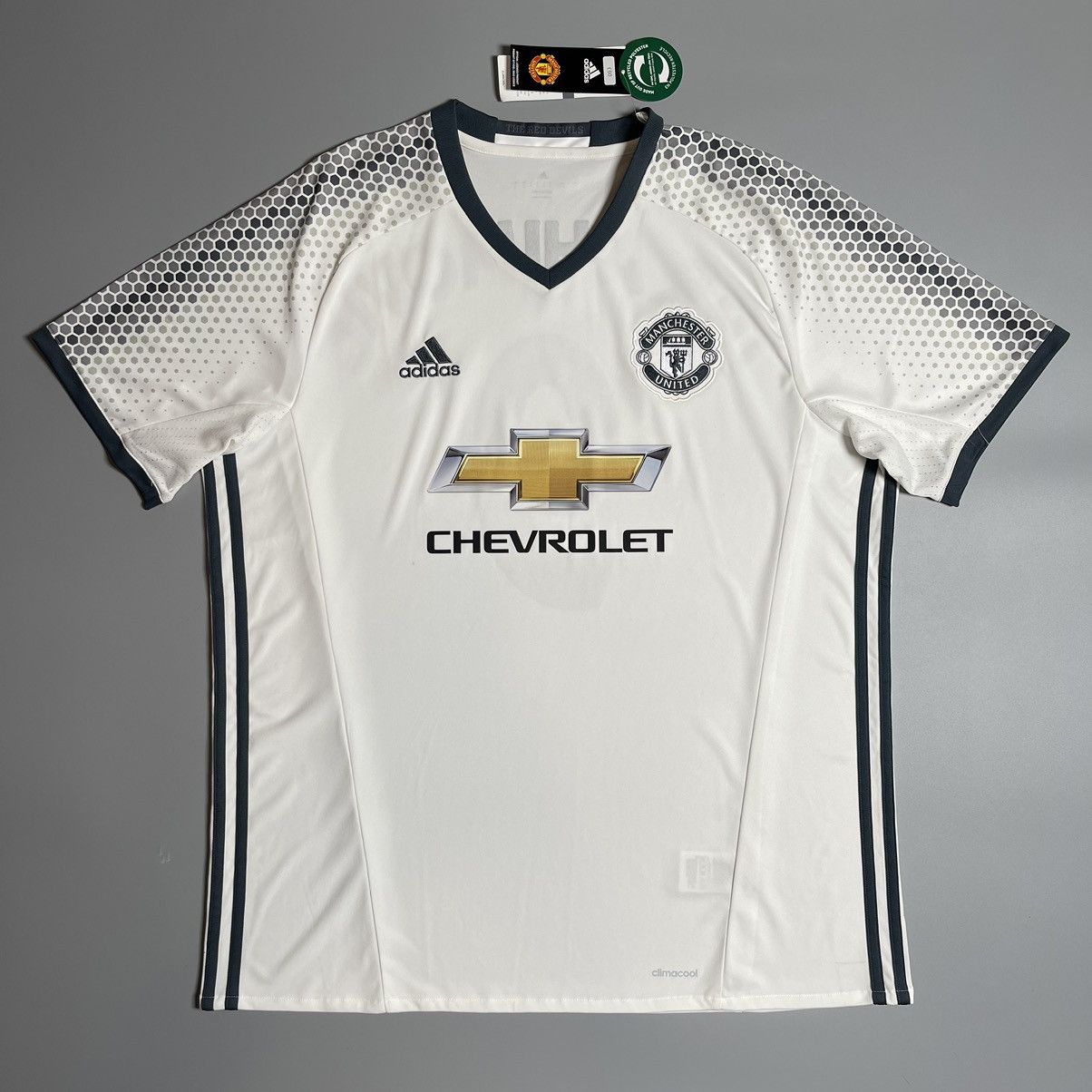 Adidas MANCHESTER UNITED ADIDAS 2016/17 THIRD JERSEY #9 IBRAHIMOVIC Size US XL / EU 56 / 4 - 2 Thumbnail