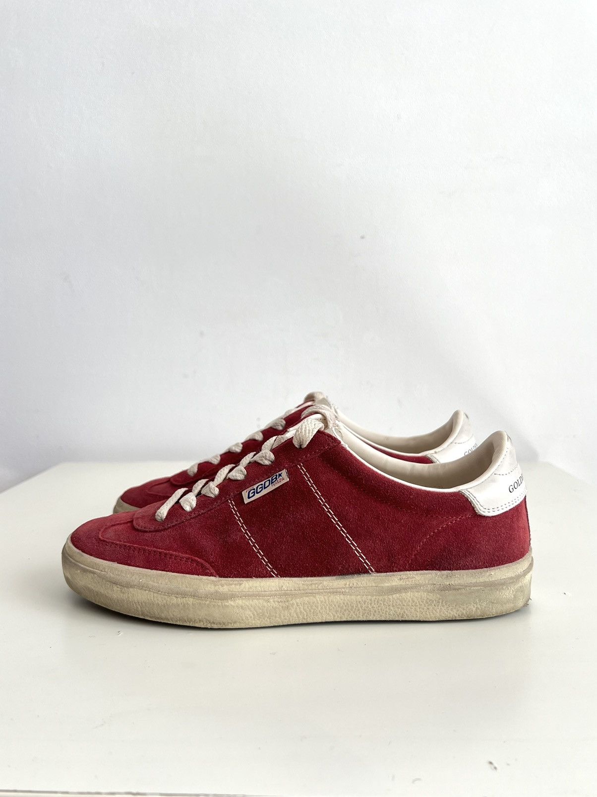 Golden Goose Golden Goose Soul Star Dark Red/Milk Sneakers Size US 8.5 / IT 38.5 - 3 Thumbnail