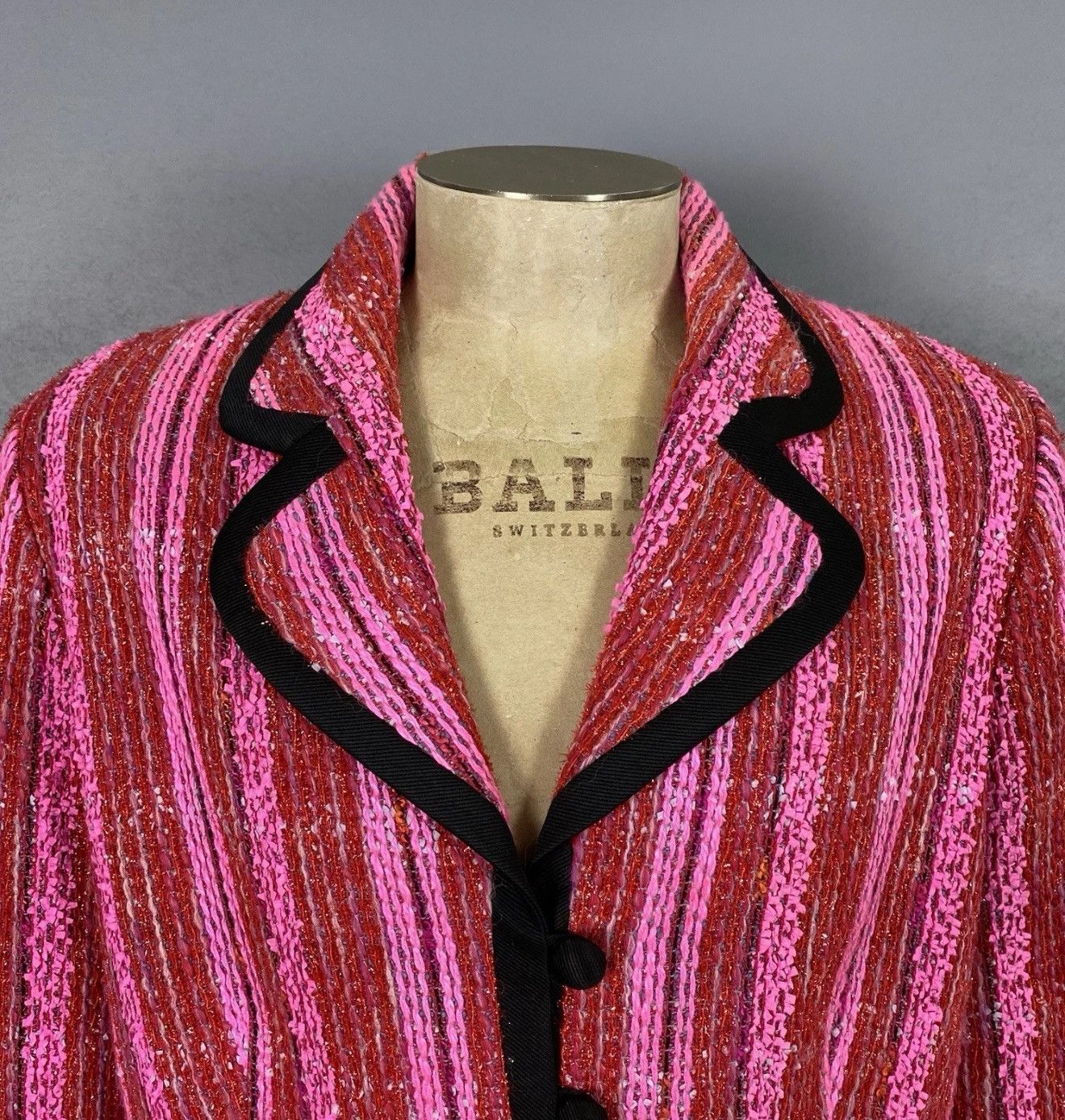 Other Hero Paris 4 Buttons Blazer Jacket Avant Garde Pink Top Size L / US 10 / IT 46 - 2 Thumbnail