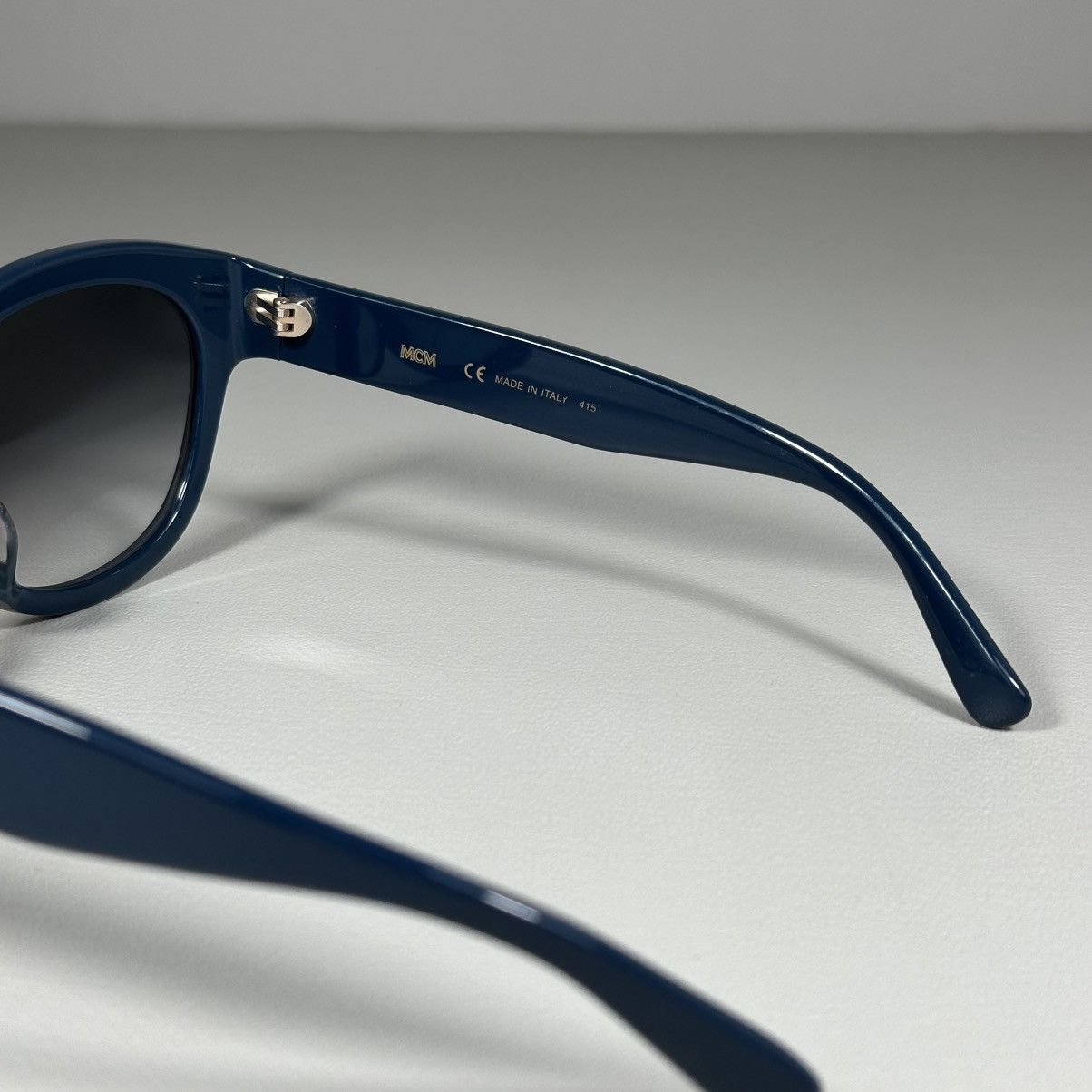 MCM MCM mcm606sa 424 56_20 140 Cat Eye Blue Sunglasses Size ONE SIZE - 7 Thumbnail