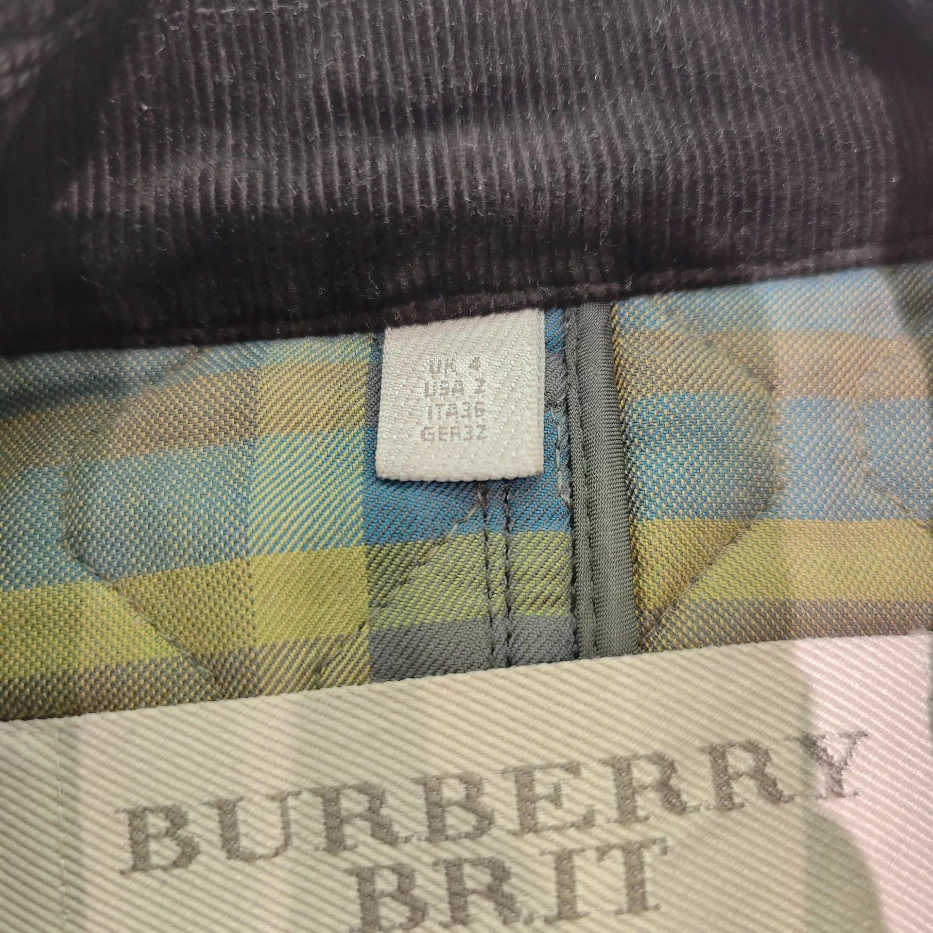 Burberry 99 New Burberry Corduroy Jacket 36 Size XS / US 0-2 / IT 36-38 - 4 Thumbnail