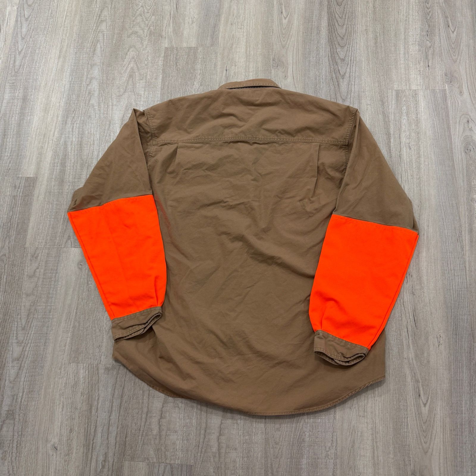 Columbia Columbia Shooting Shirt Men's Extra Large Tan Blaze Orange Size US XL / EU 56 / 4 - 7 Thumbnail