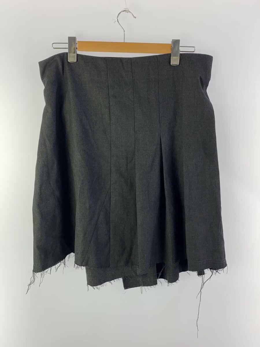 Jaded London Steel Pleated Skirt Grey