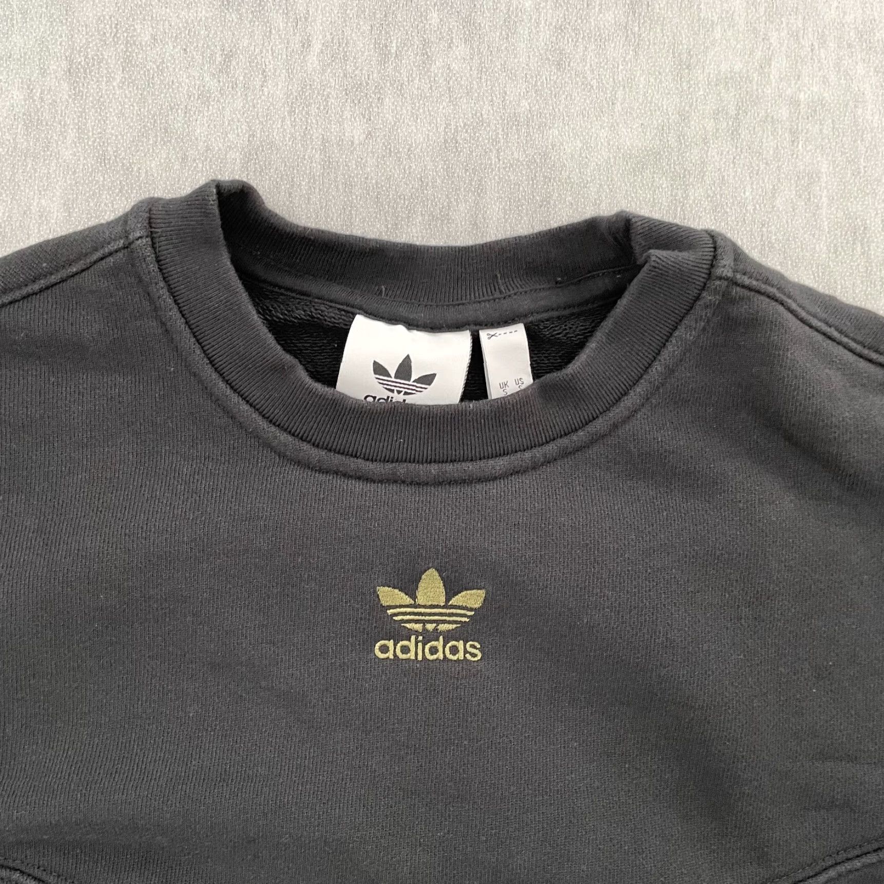 Adidas Adidas Sweater Adult Small Black Camo Center Logo Embroidered Pullover Mens S Size US S / EU 44-46 / 1 - 3 Thumbnail