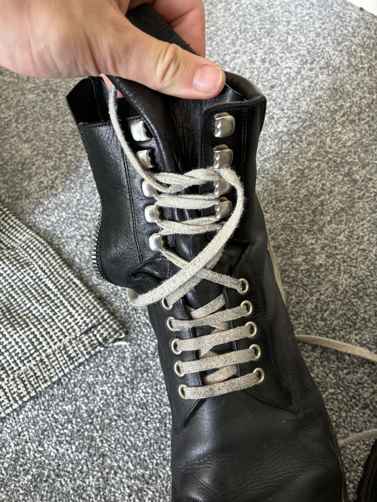Rick Owens Rick Owen’s Combat Boots Size US 10 / EU 43 - 8 Thumbnail