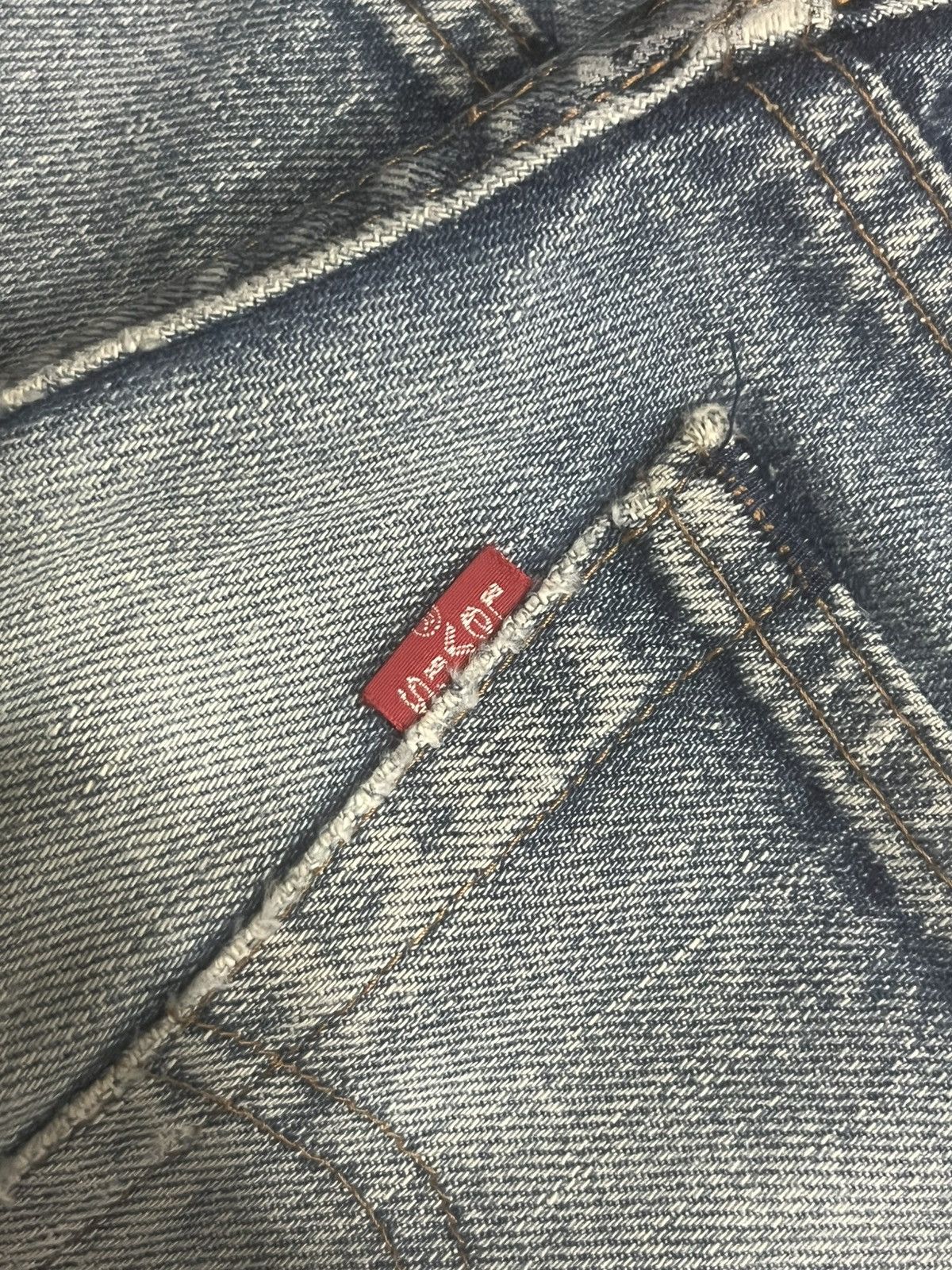 Levi's Vintage Y2K Levi’s 509 Blue Faded Washed Distressed Jeans Size US 32 / EU 48 - 8 Thumbnail