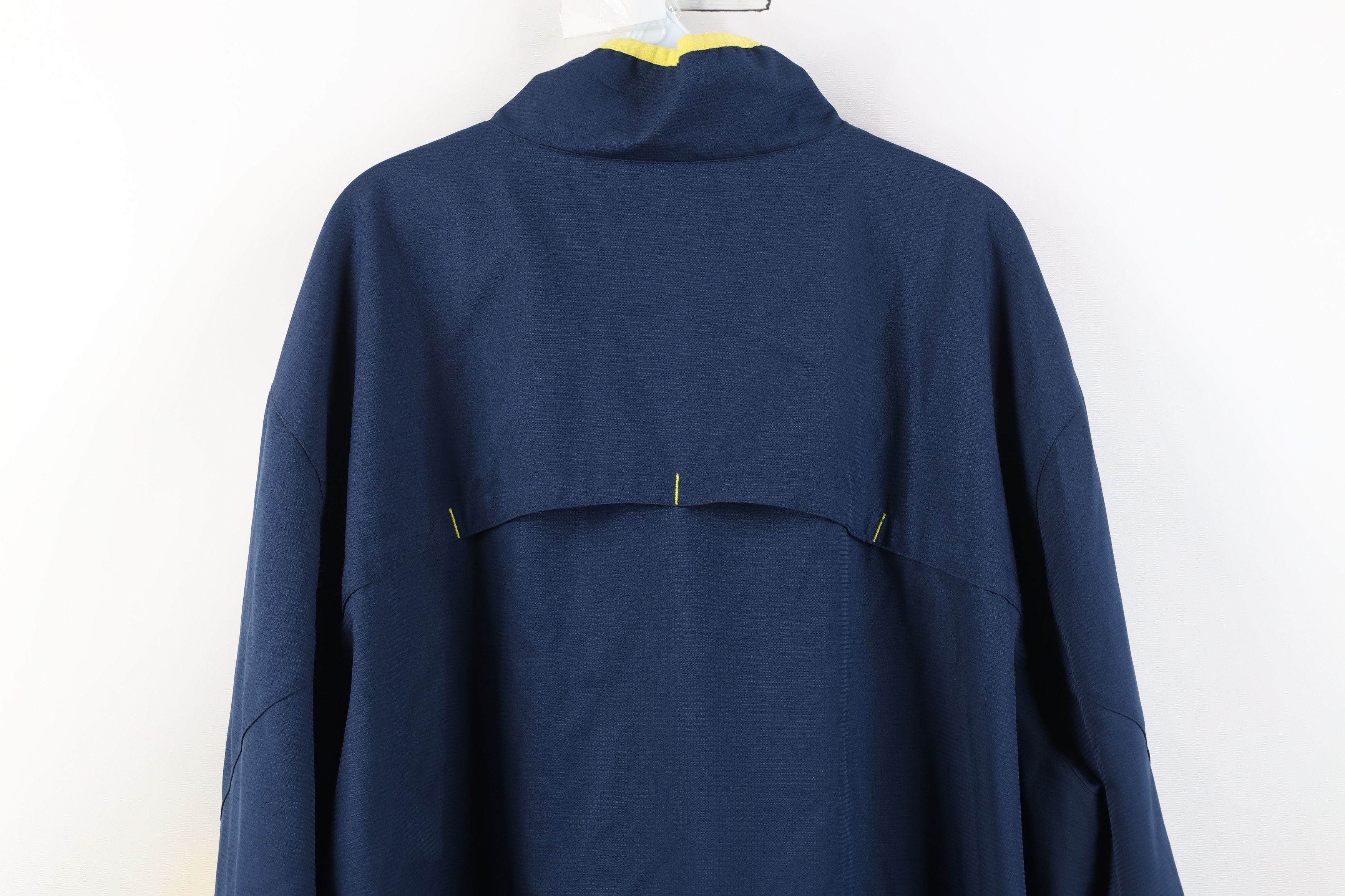 Adidas Adidas University of Michigan Football Windbreaker Jacket Size US XXL / EU 58 / 5 - 14 Thumbnail